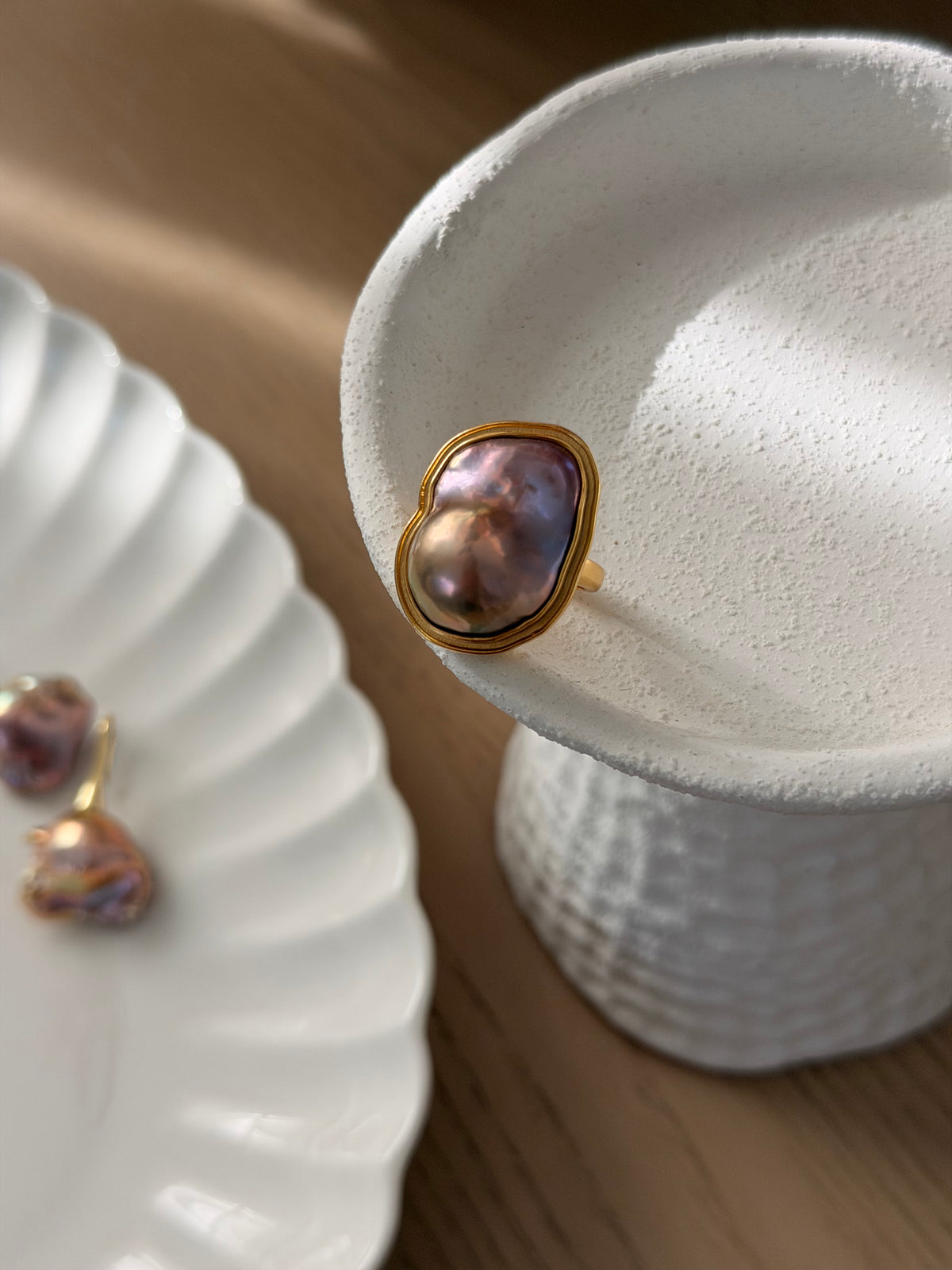 Tova Ring — Caramel Lavender