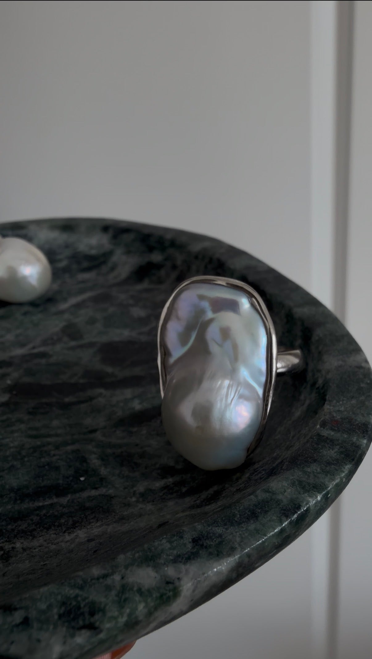 The Aurelia Ring - Freshwater Baroque Pearl