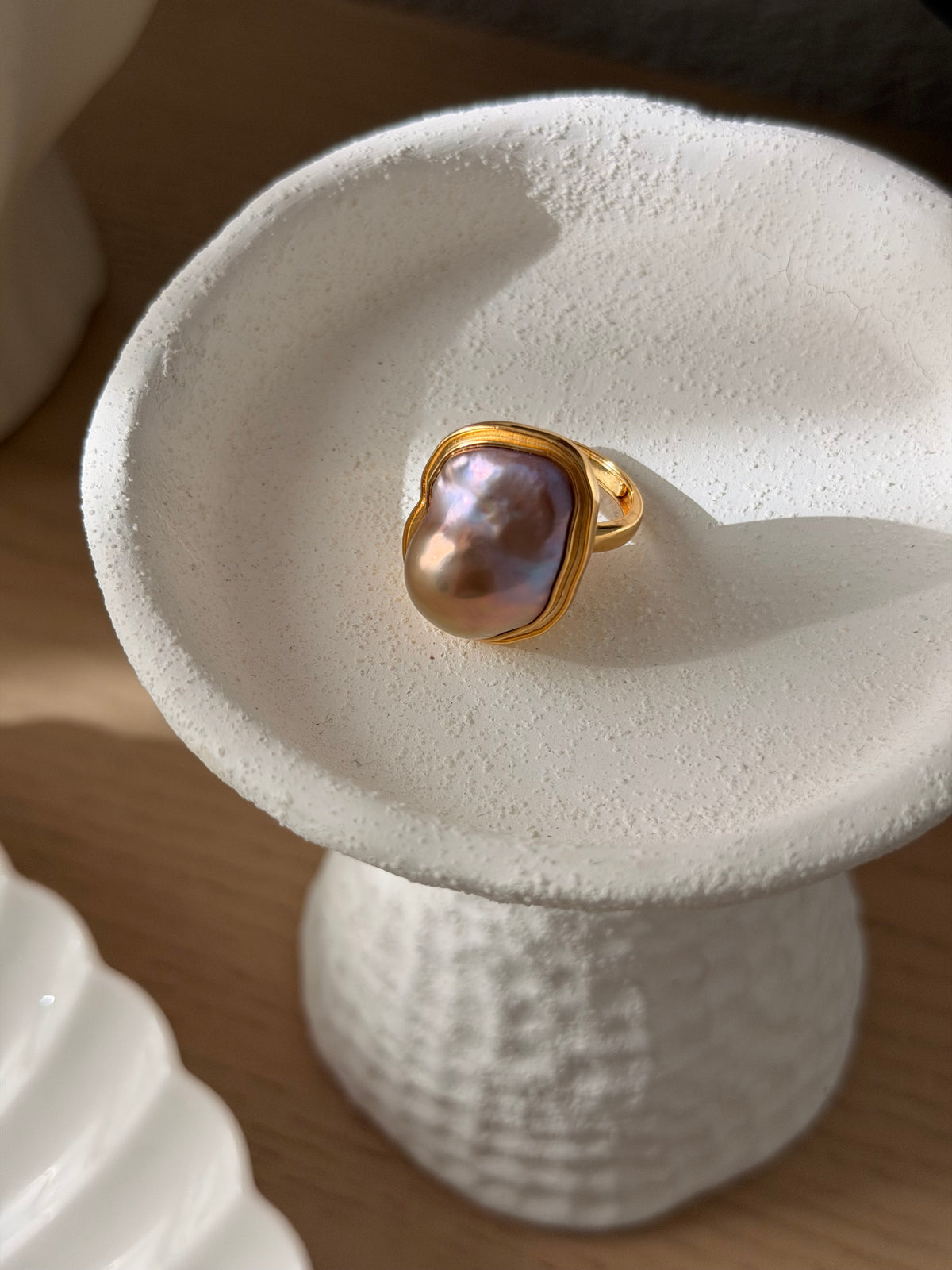 Tova Ring — Caramel Lavender