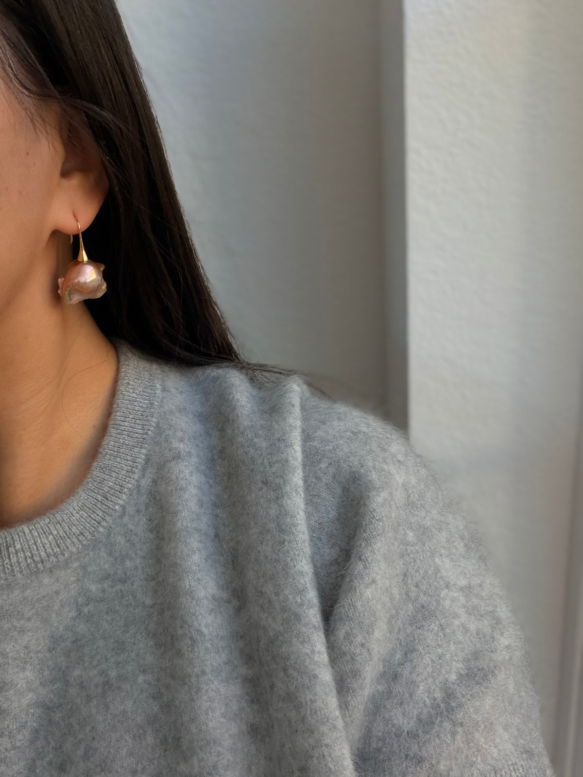 Arden Earrings - Lavender Bronze