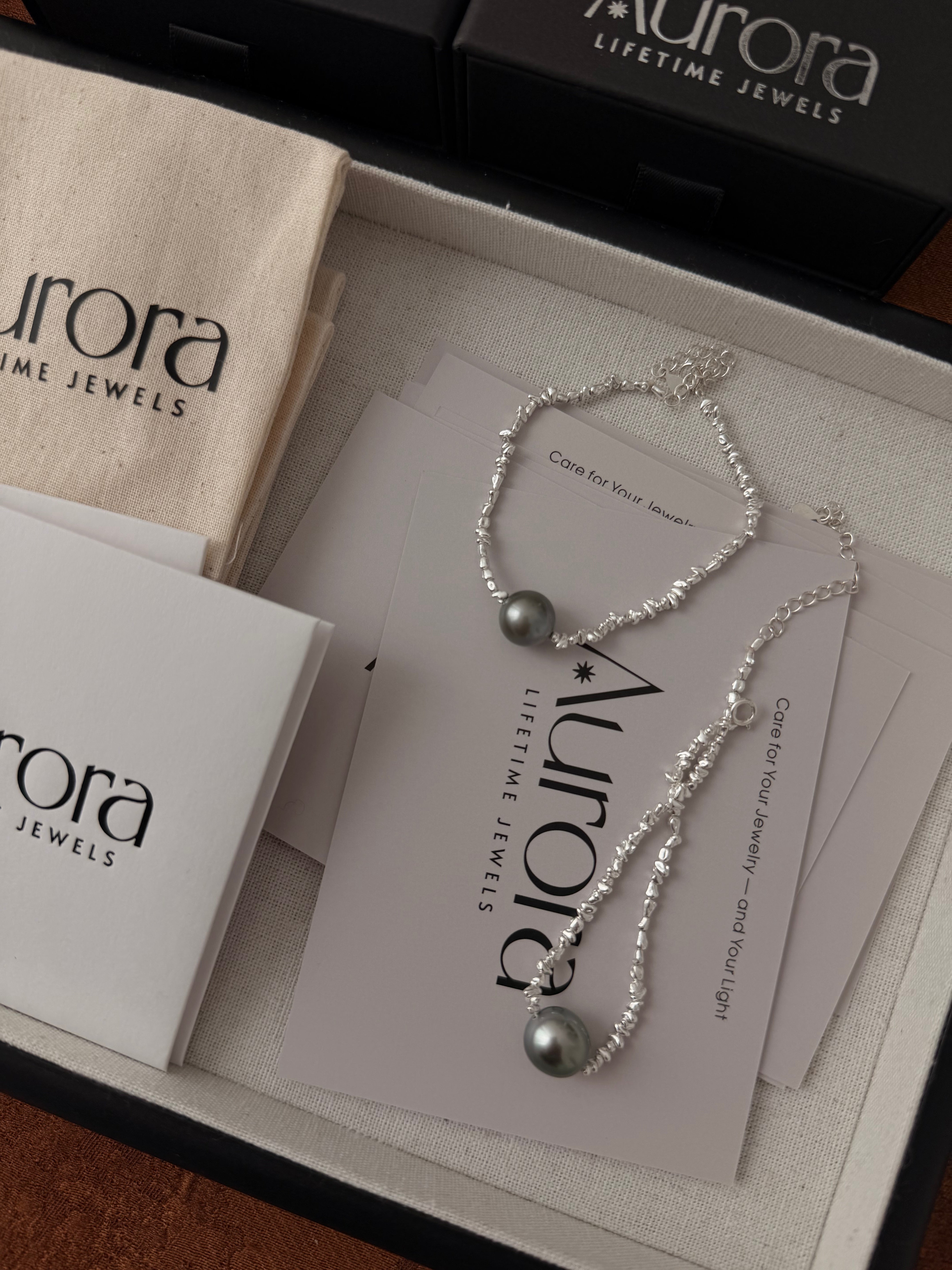 Moonlit Reef Tahitian Baroque Pearl Bracelet