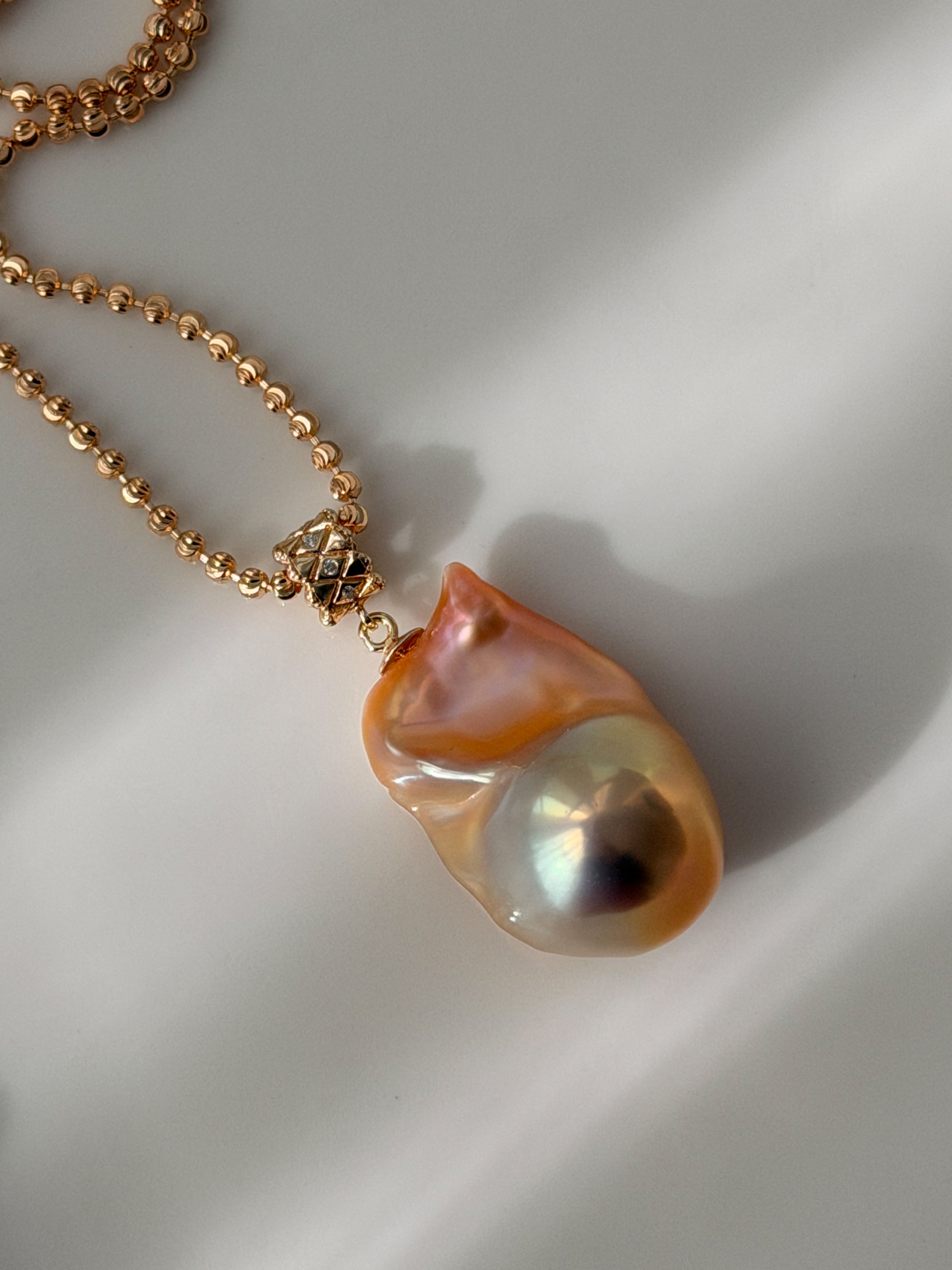 Prism Reverie Baroque Pearl Necklace