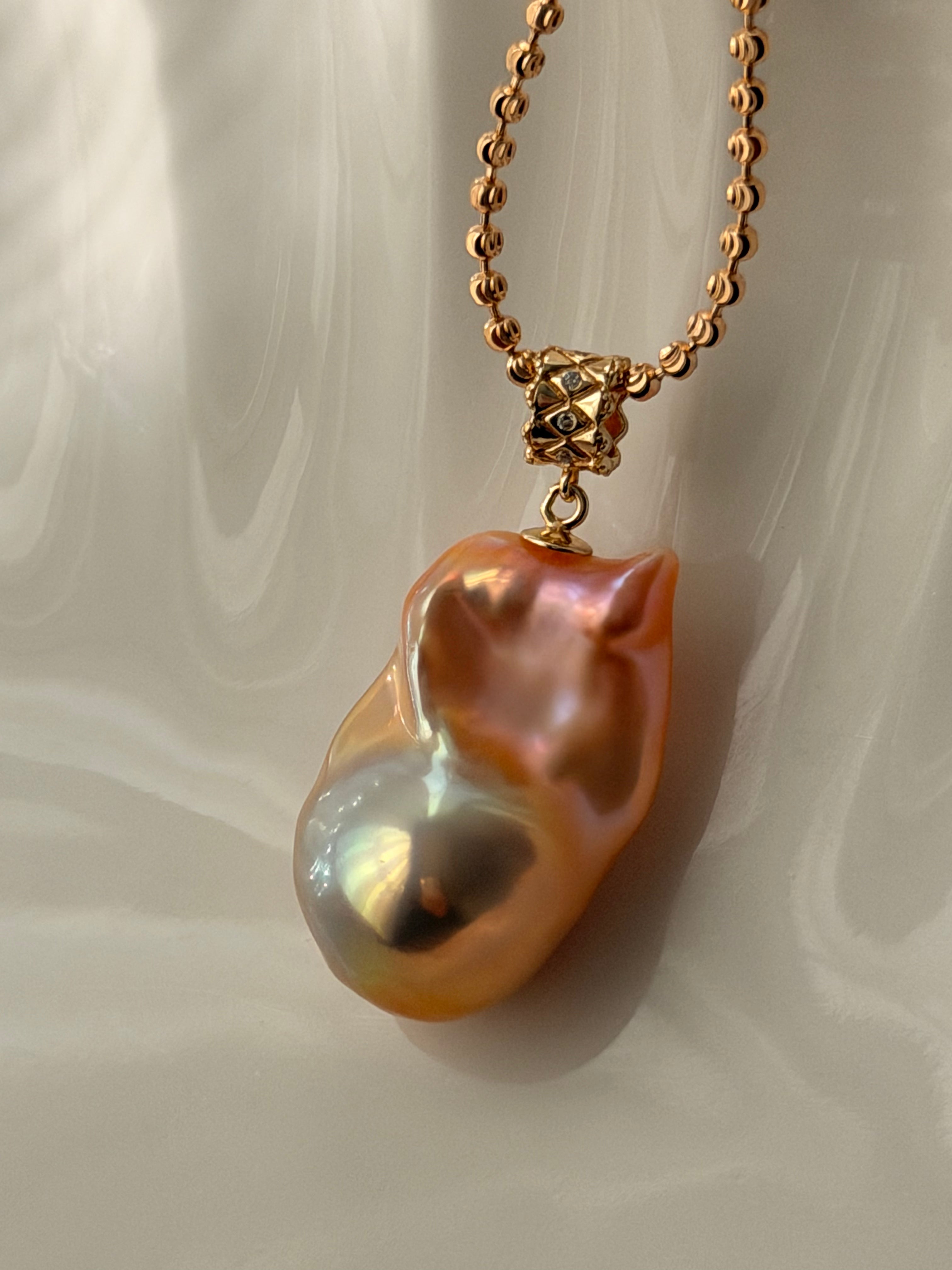 Prism Reverie Baroque Pearl Necklace