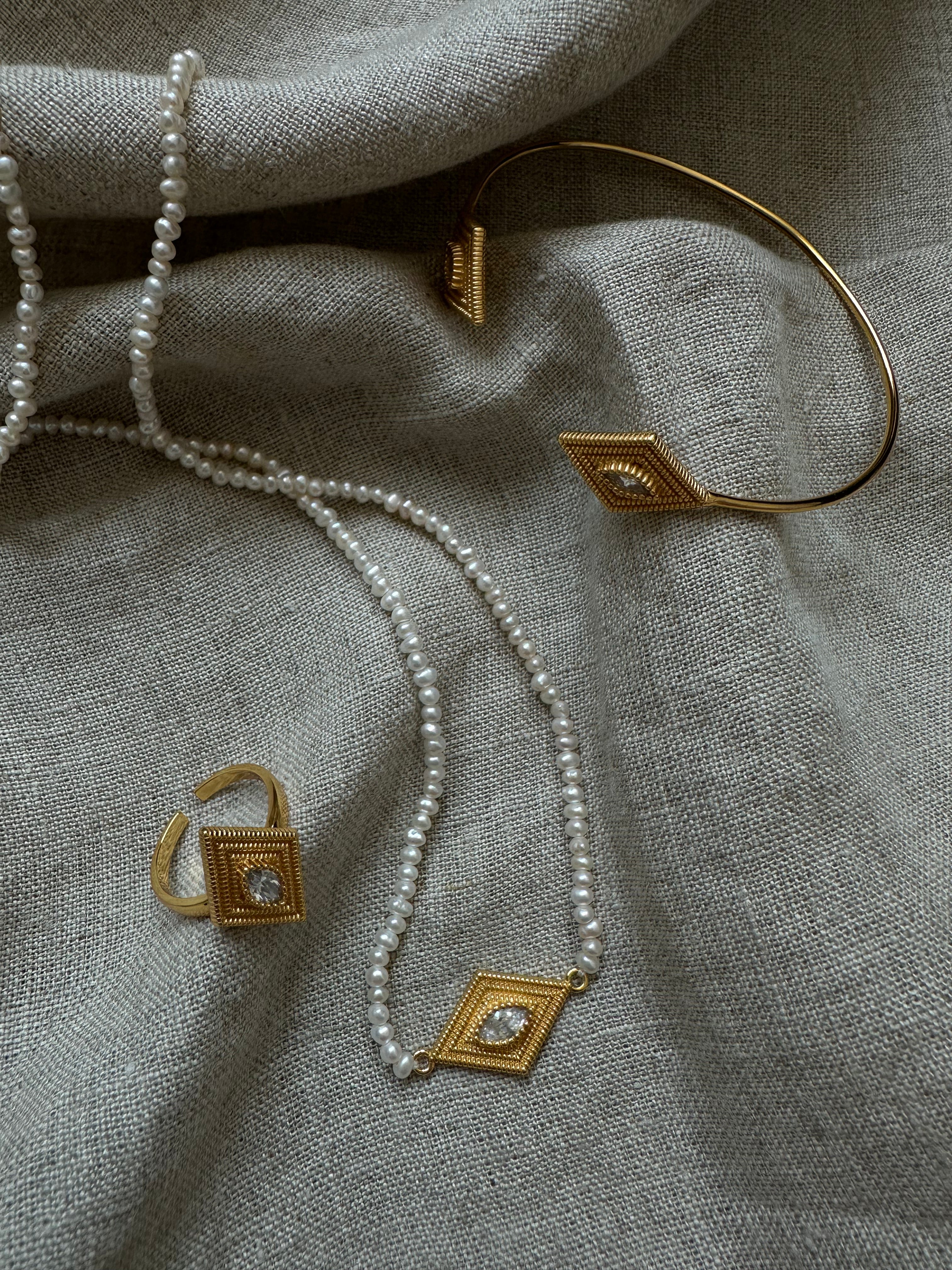 Moonlit Promise Ring