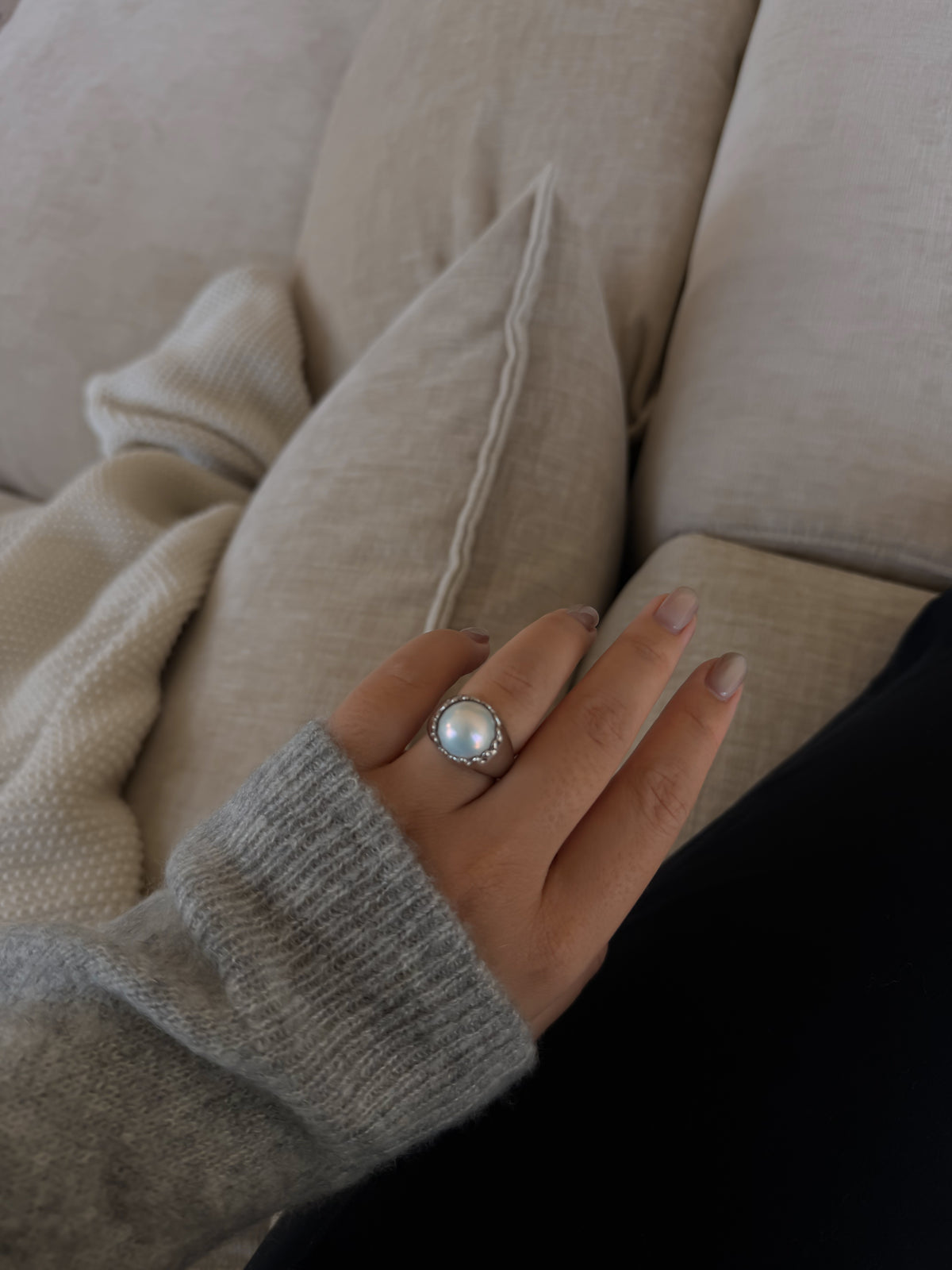 Inner Aura Mabé Ring