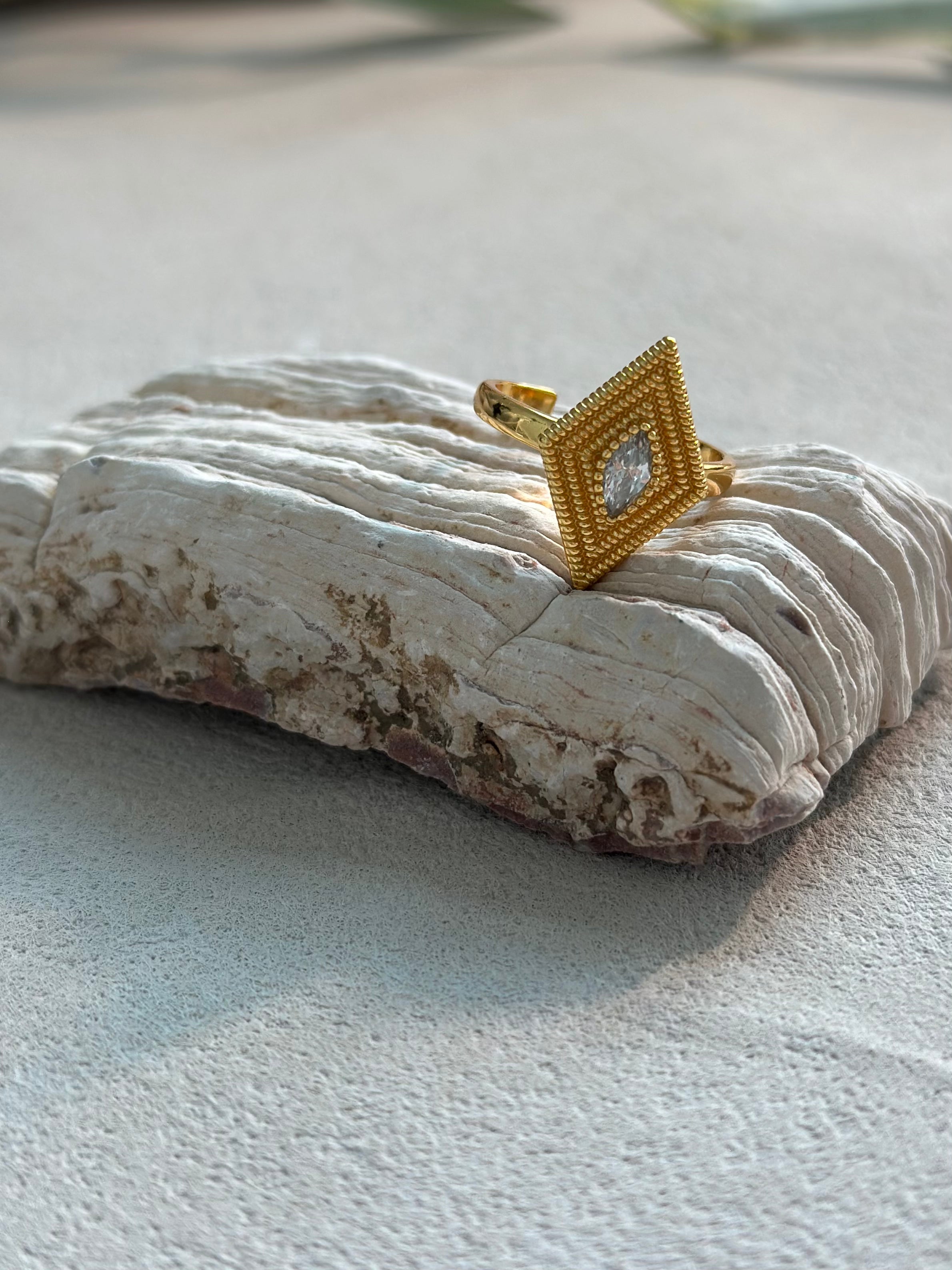 Moonlit Promise Ring