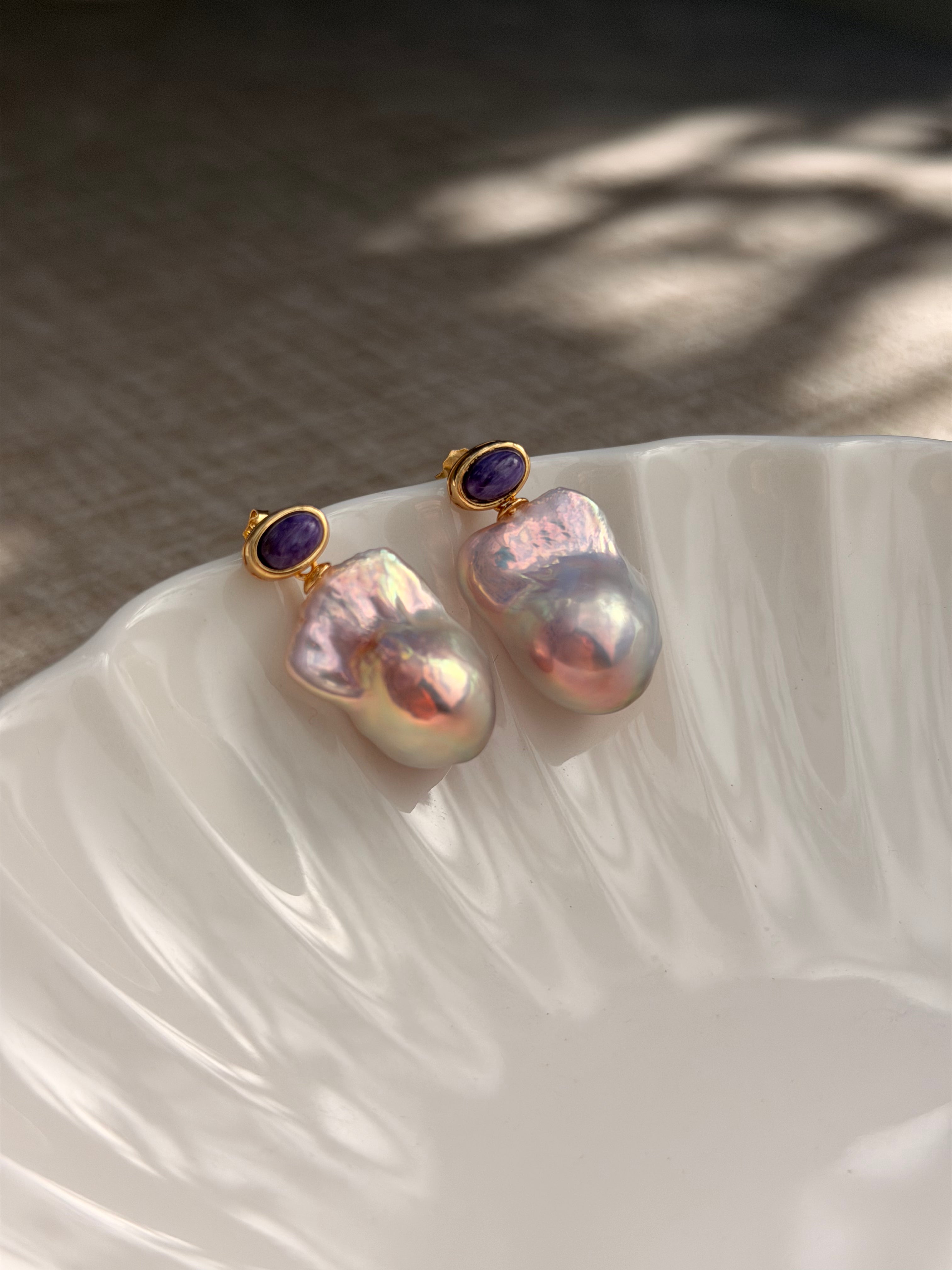 Aurora Iris Earrings