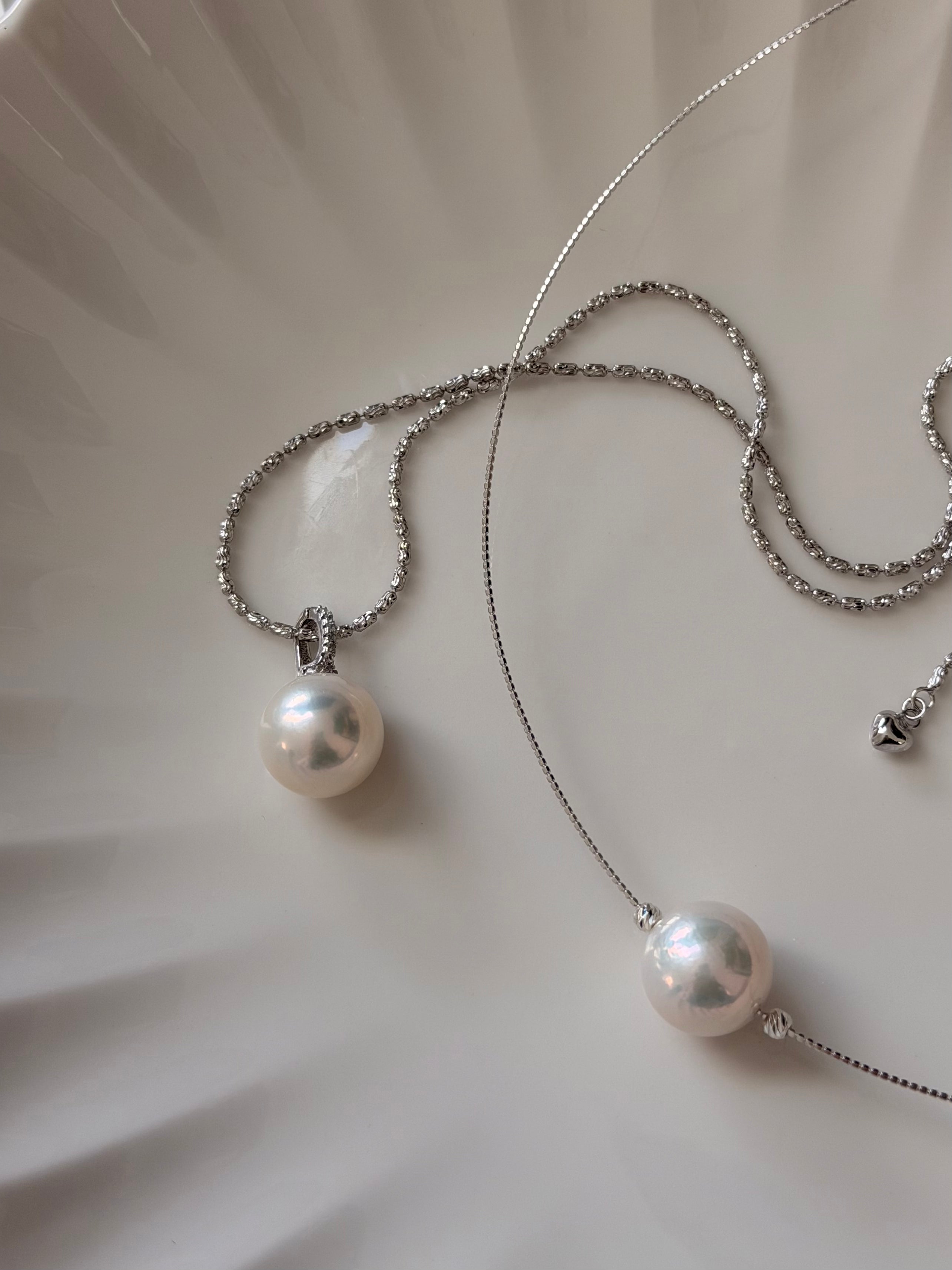 Quiet Radiance Pearl Necklace