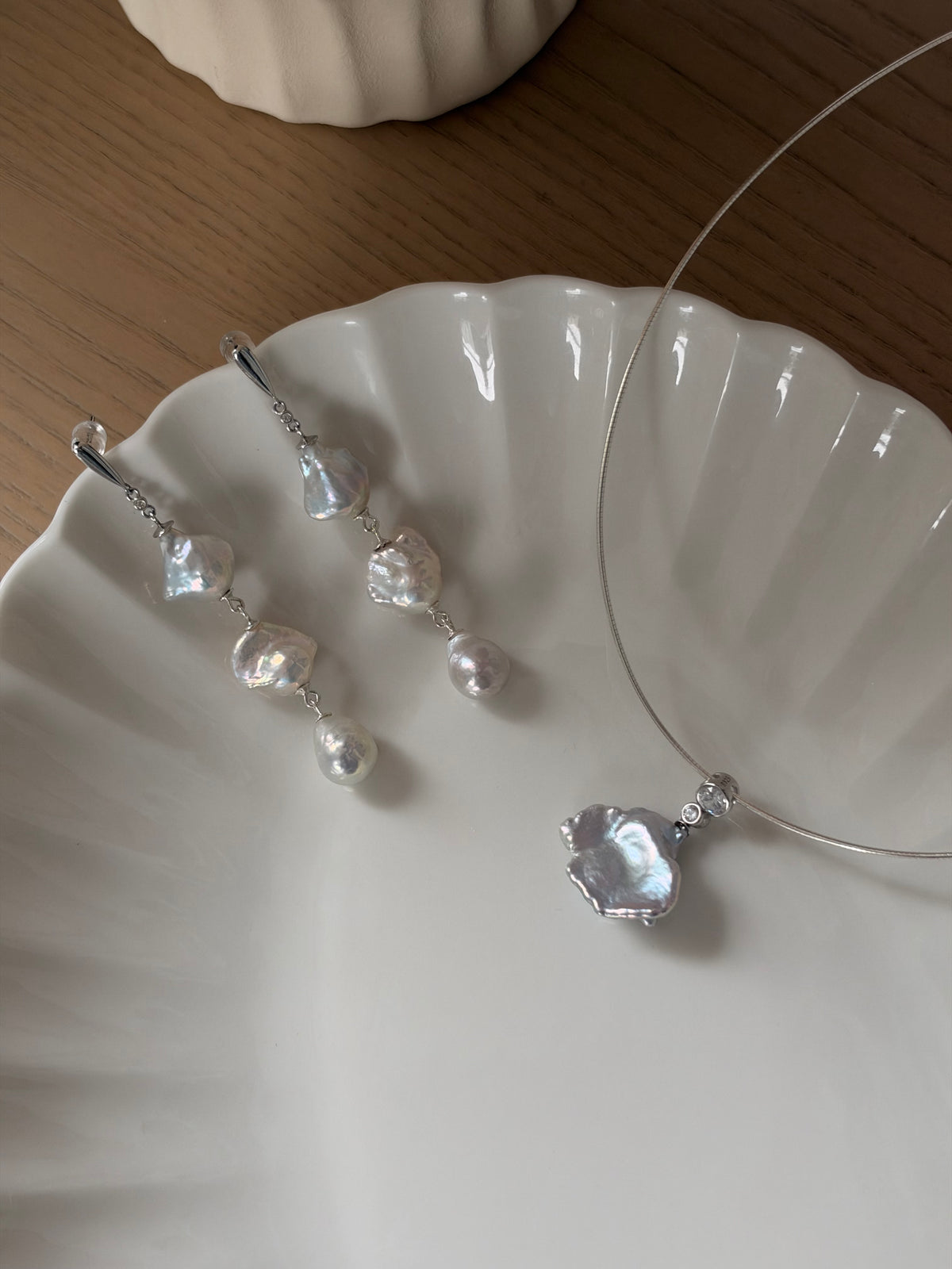 Silver Cloud Earrings