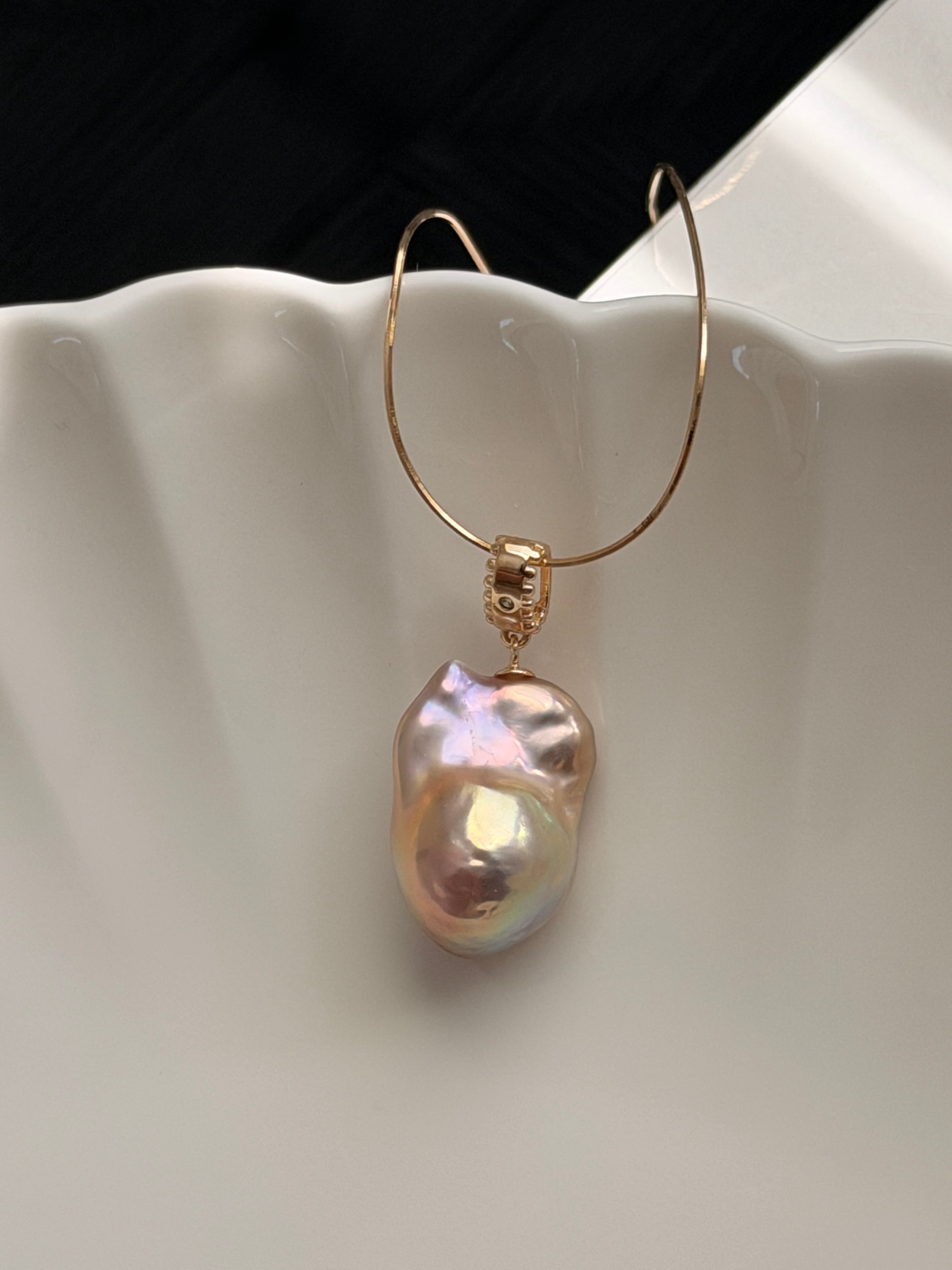 Golden Dawn Petite Baroque Necklace