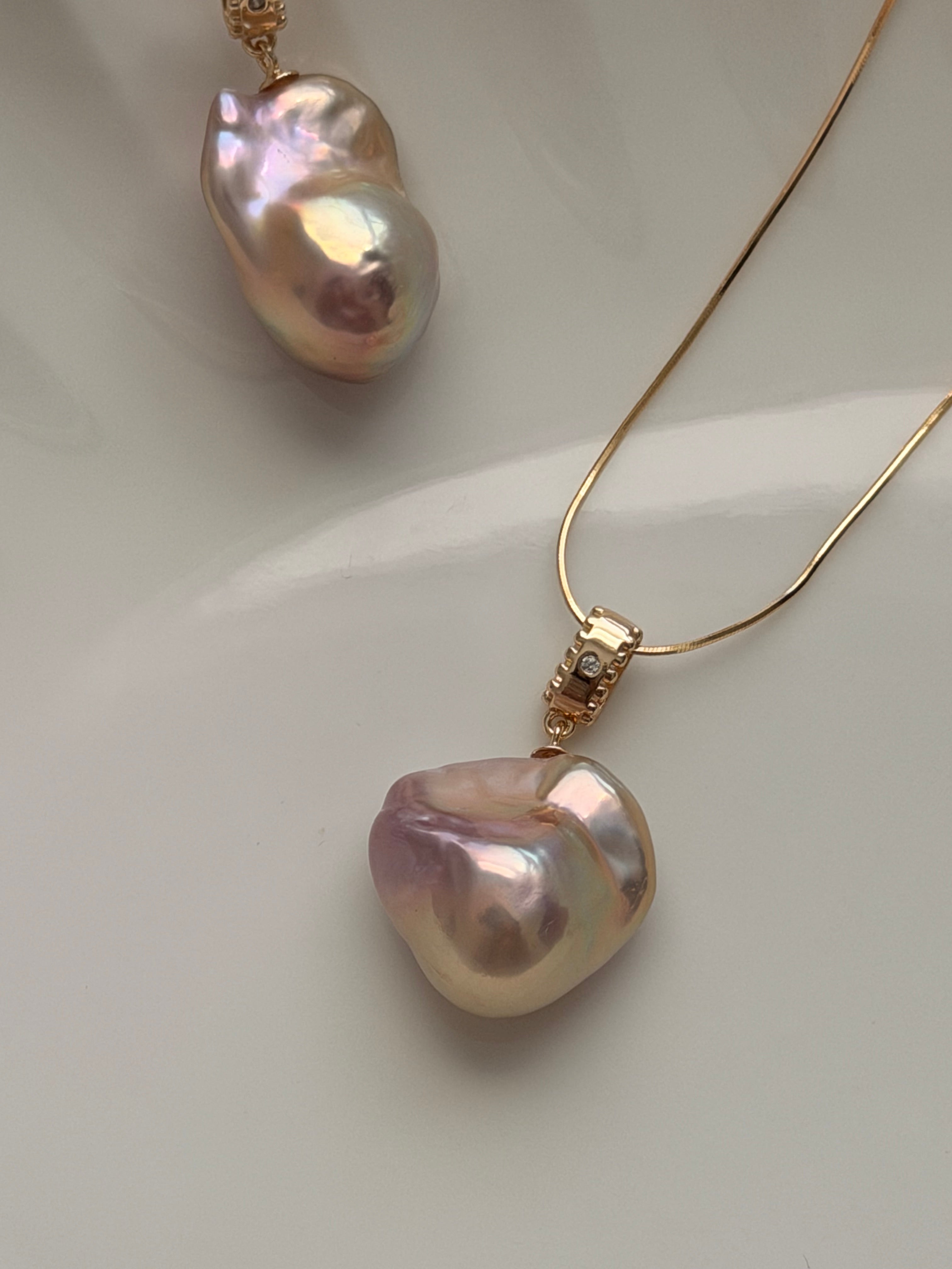 Golden Dawn Petite Baroque Necklace