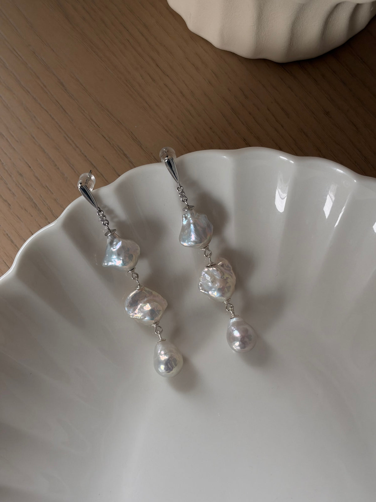 Silver Cloud Earrings