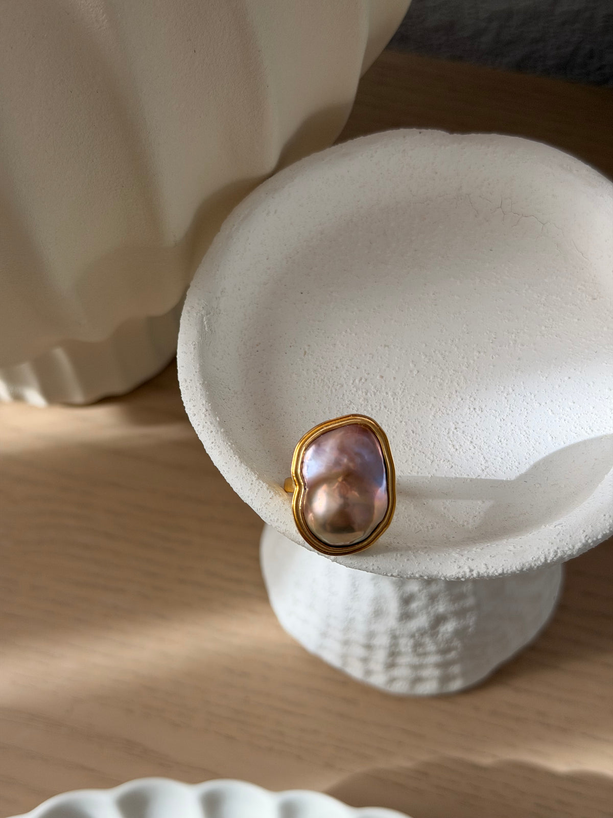 Tova Ring — Caramel Lavender