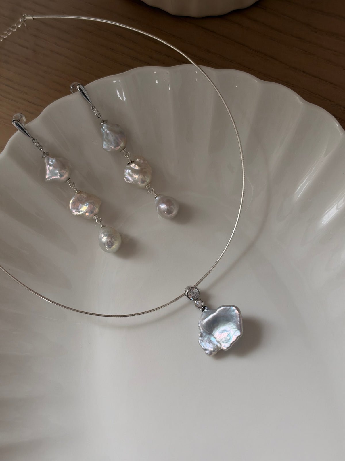 Silver Cloud Earrings