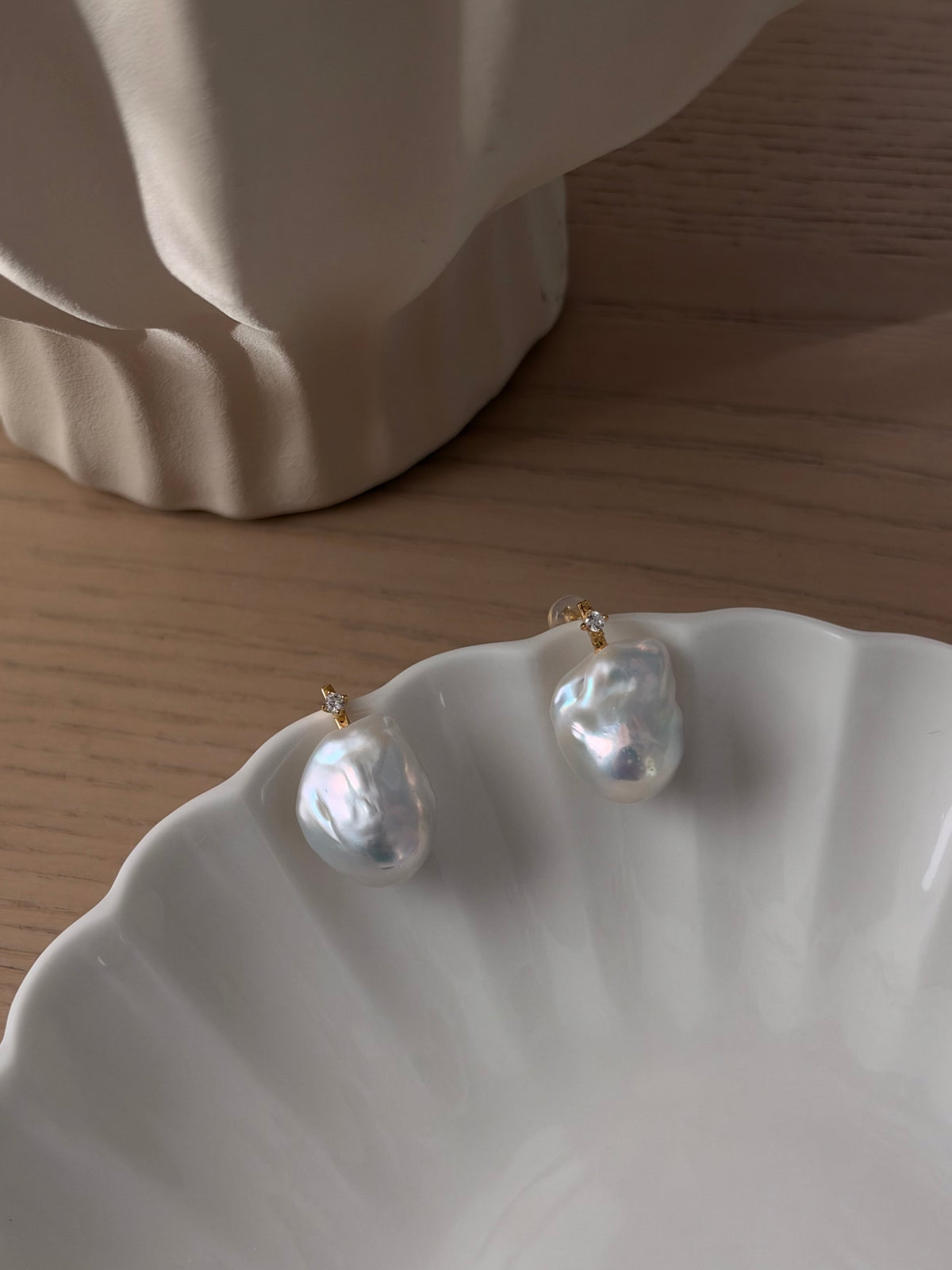 Quiet Form Stud Earrings