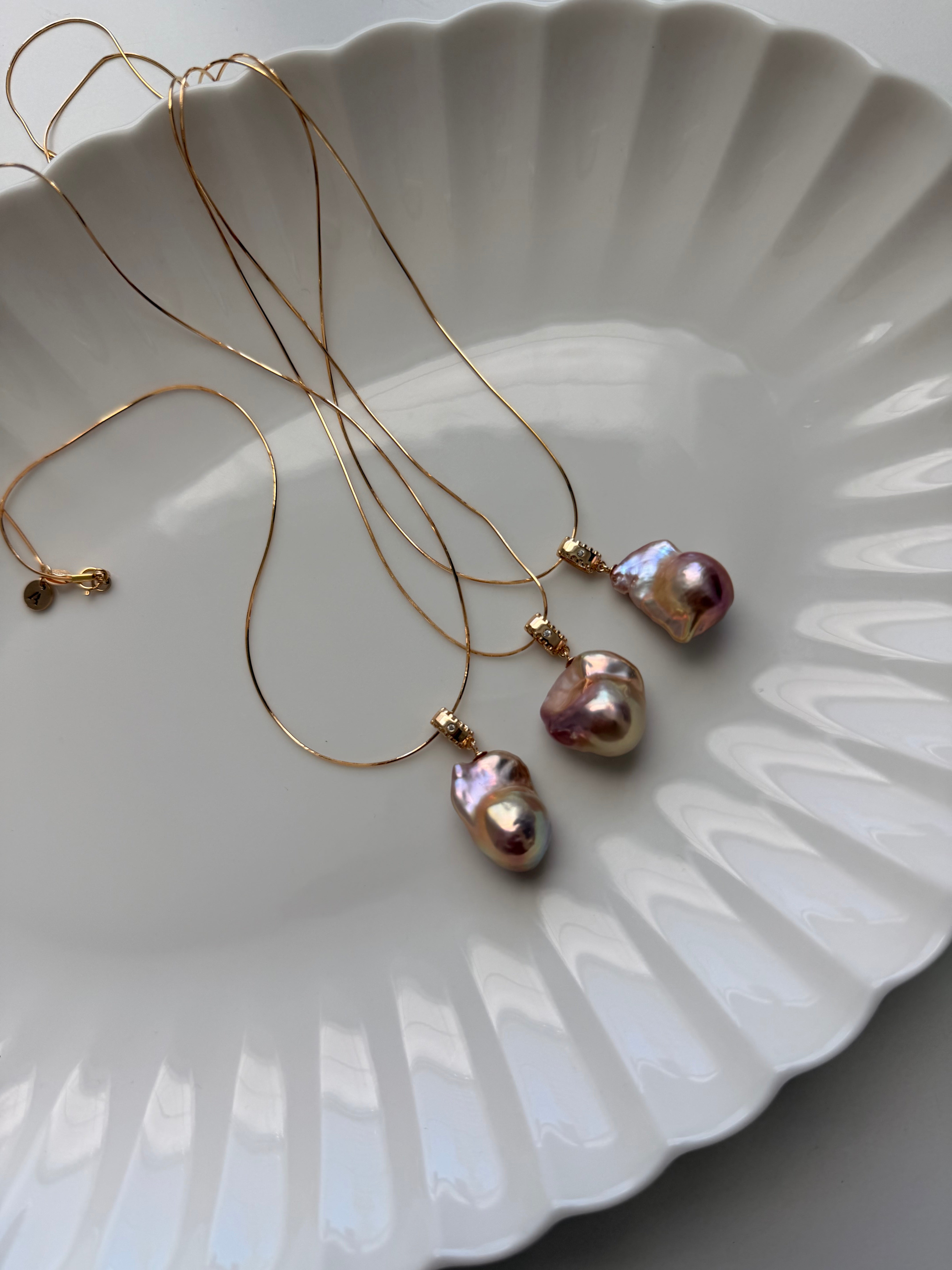 Golden Dawn Petite Baroque Necklace