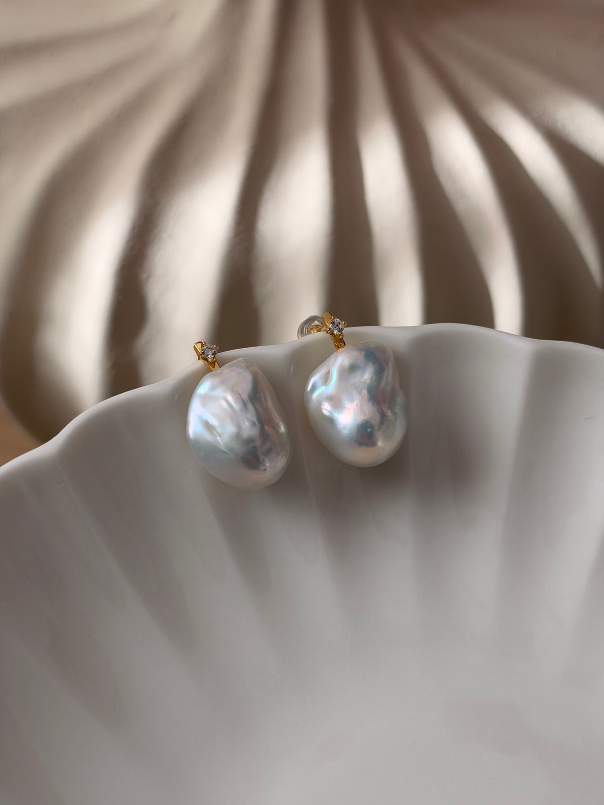 Quiet Form Stud Earrings