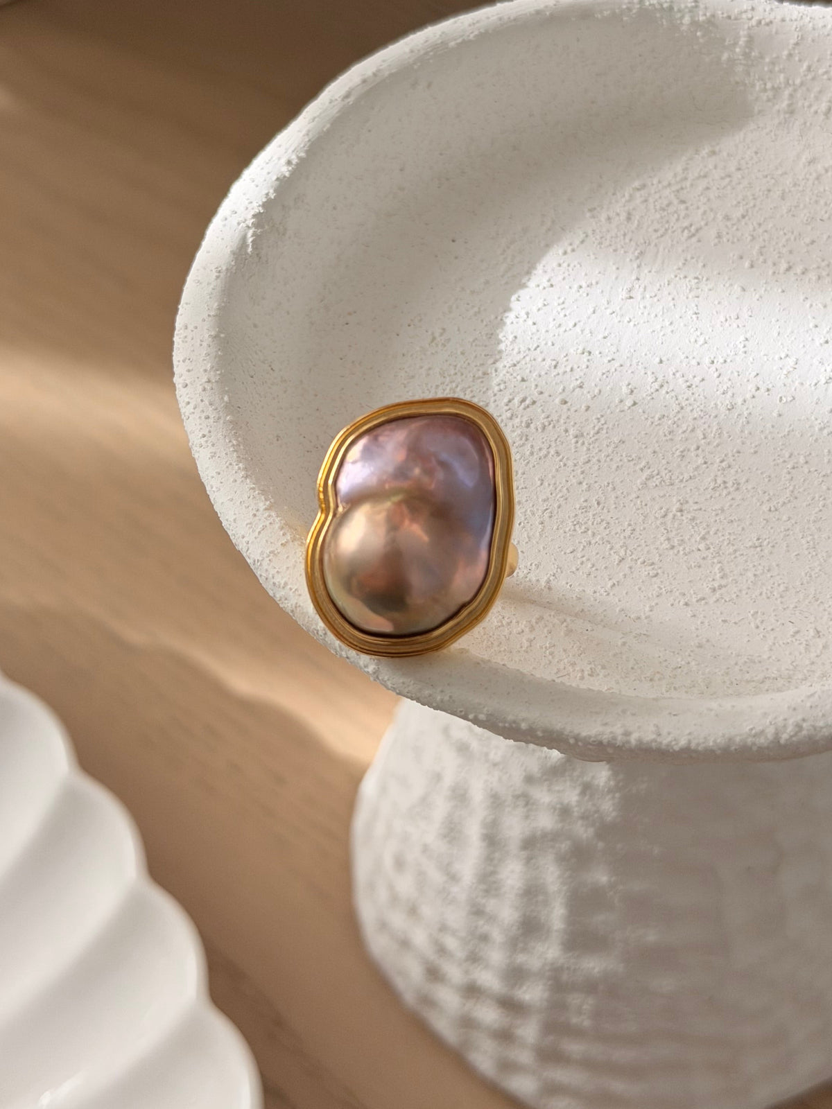 Tova Ring — Caramel Lavender