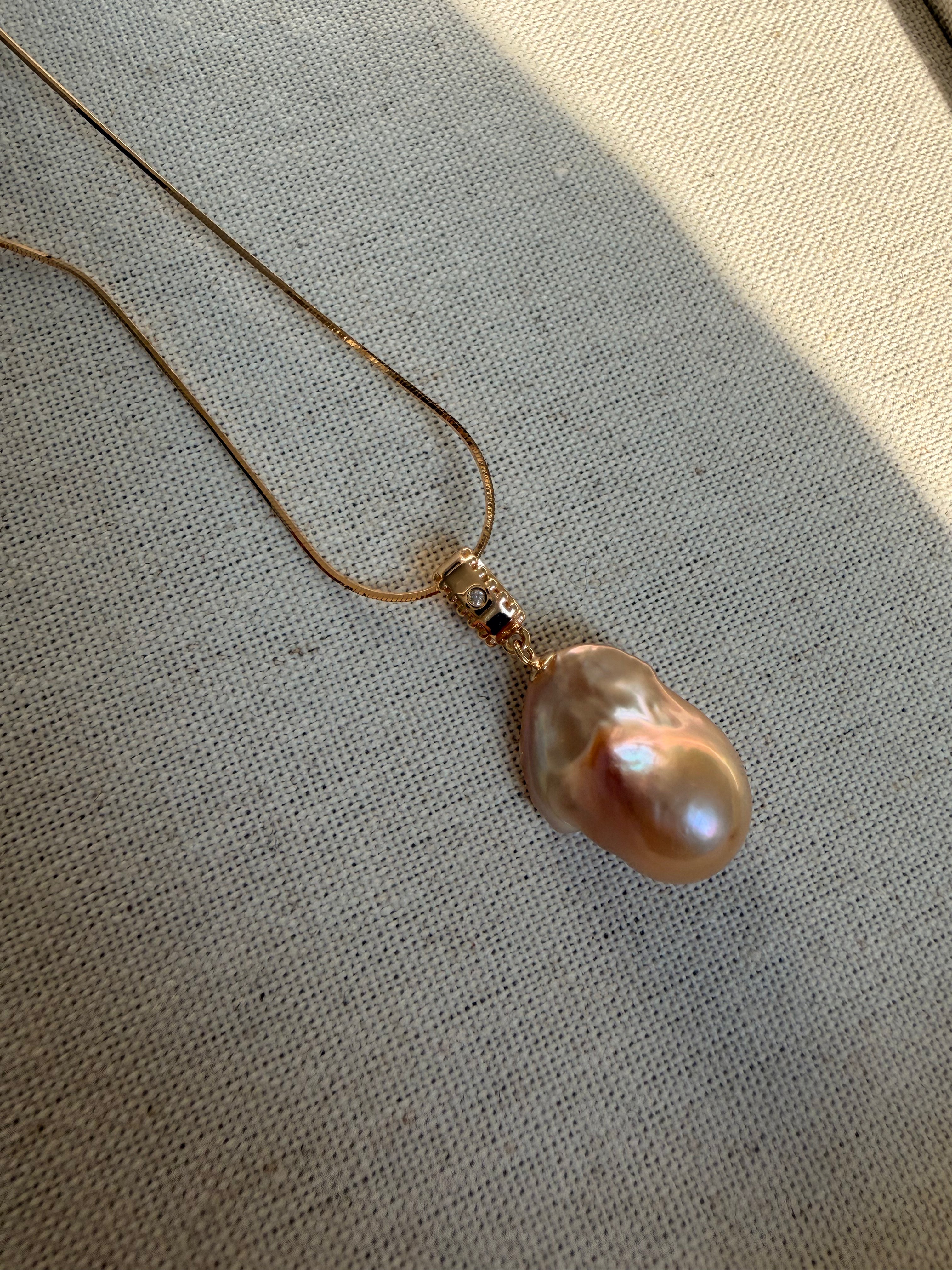 Golden Dawn Petite Baroque Necklace