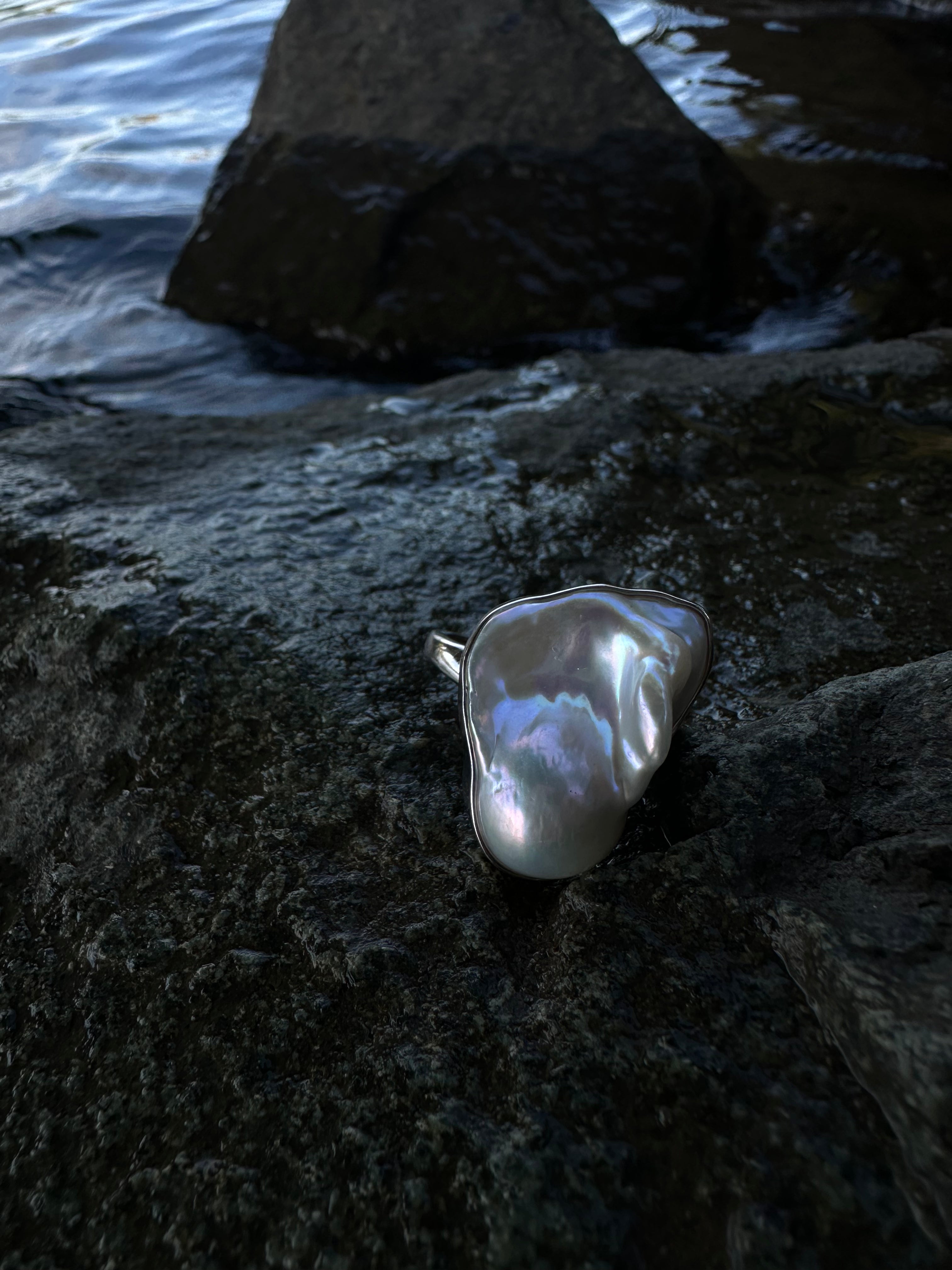 The Aurelia Ring - Freshwater Baroque Pearl