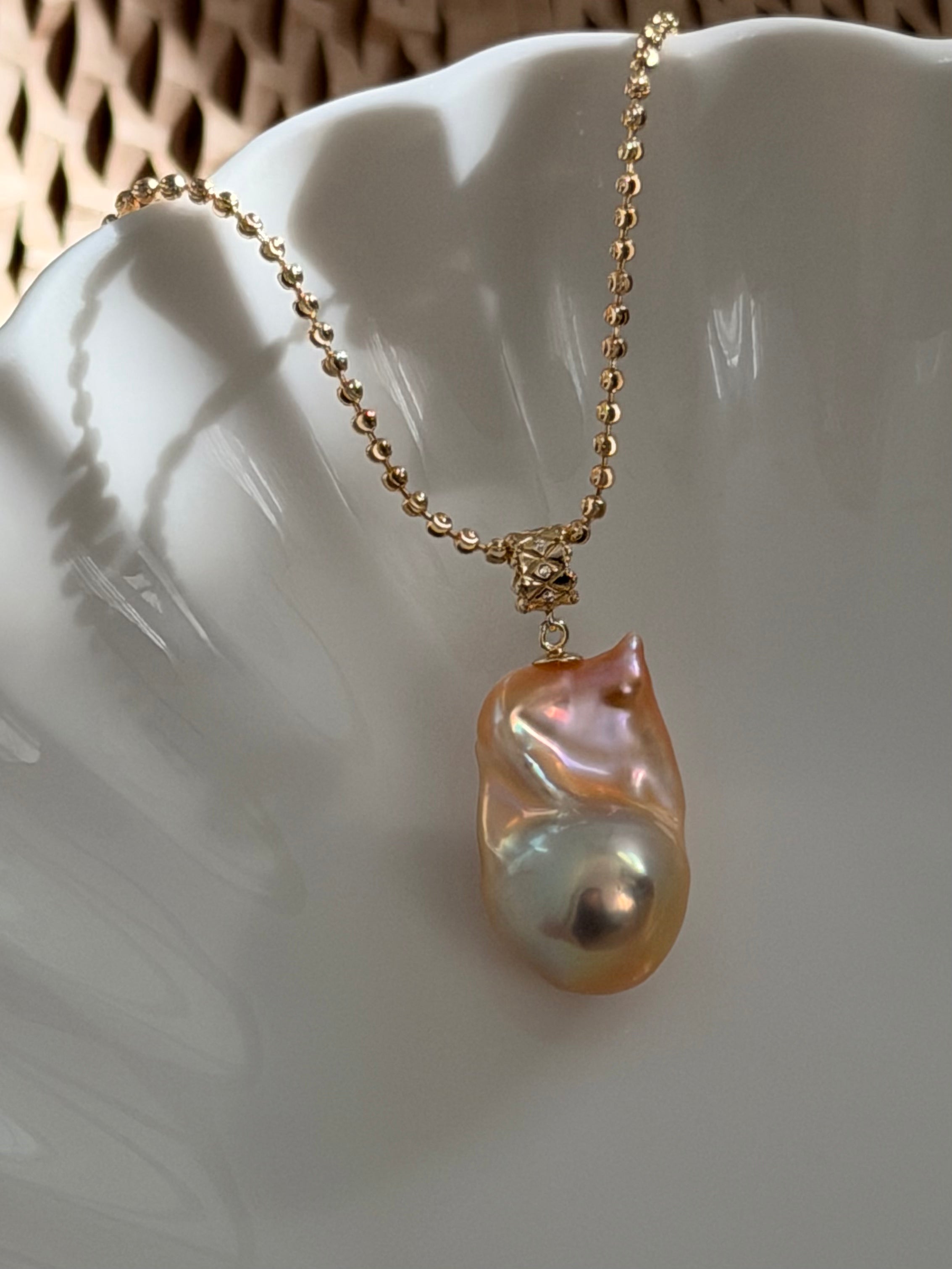 Prism Reverie Baroque Pearl Necklace
