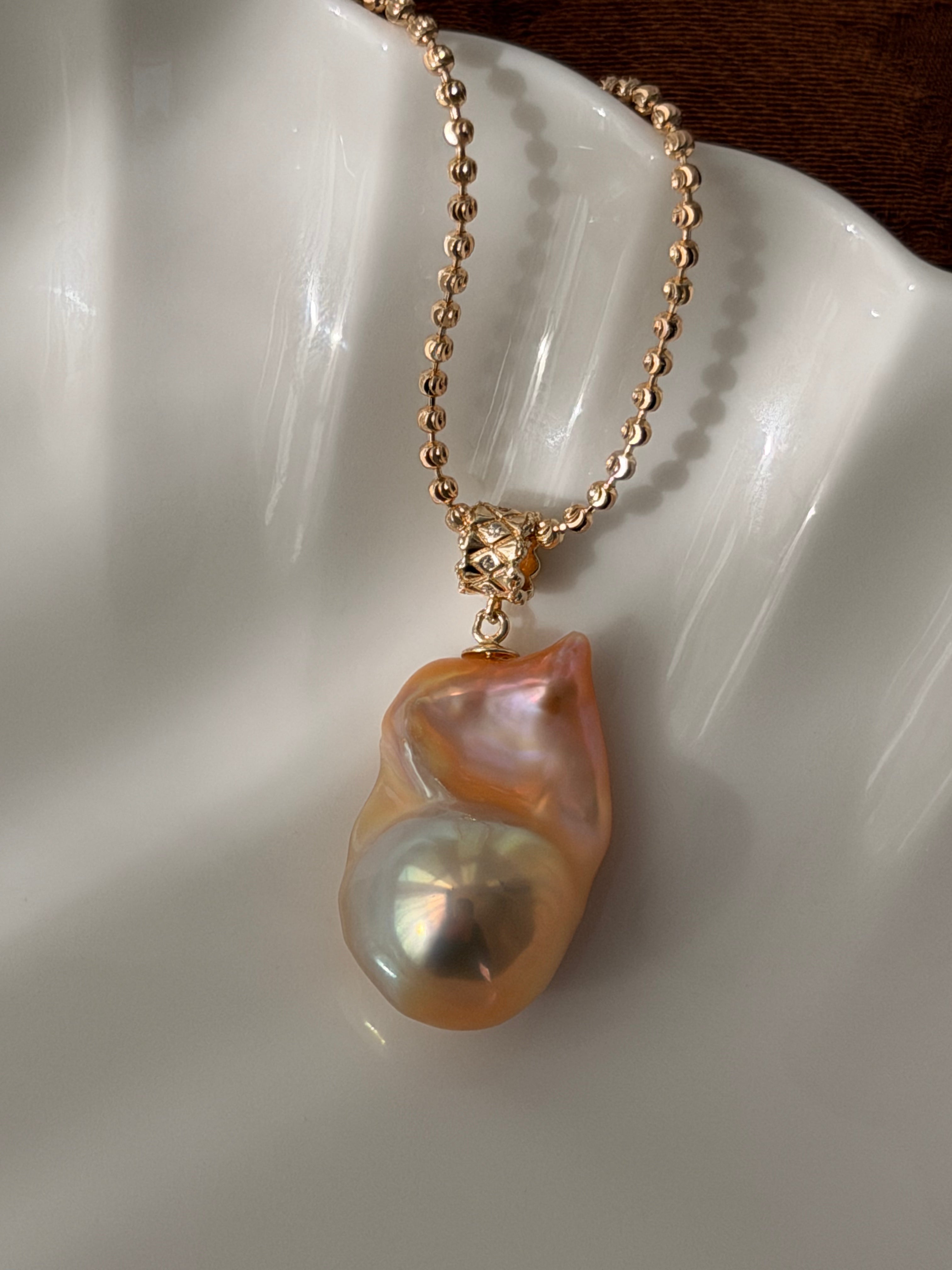 Prism Reverie Baroque Pearl Necklace