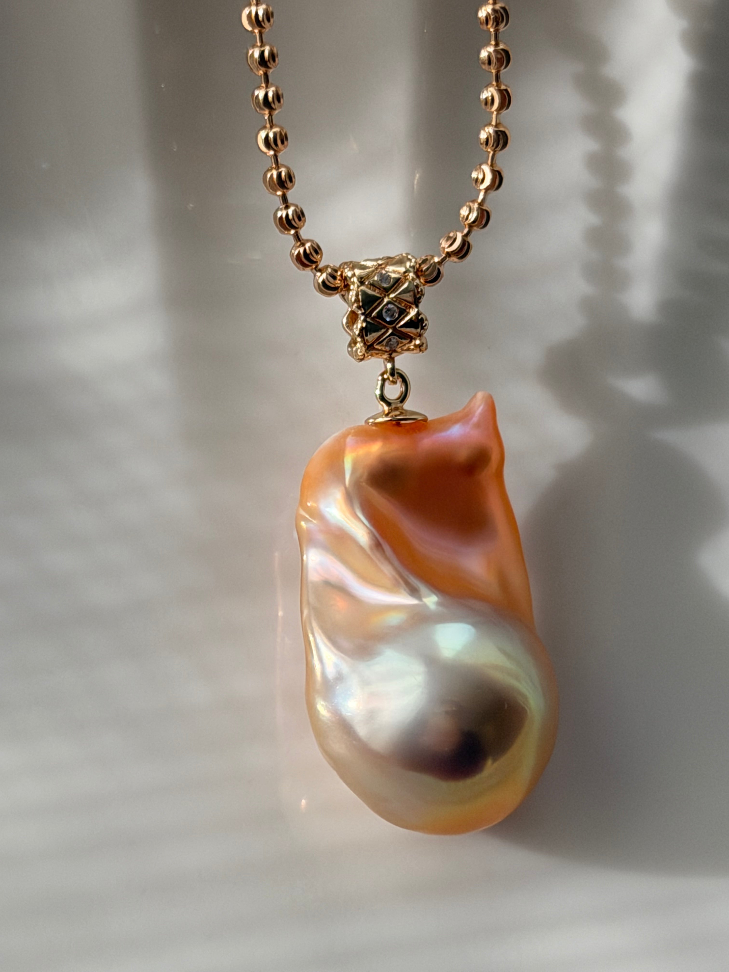 Prism Reverie Baroque Pearl Necklace