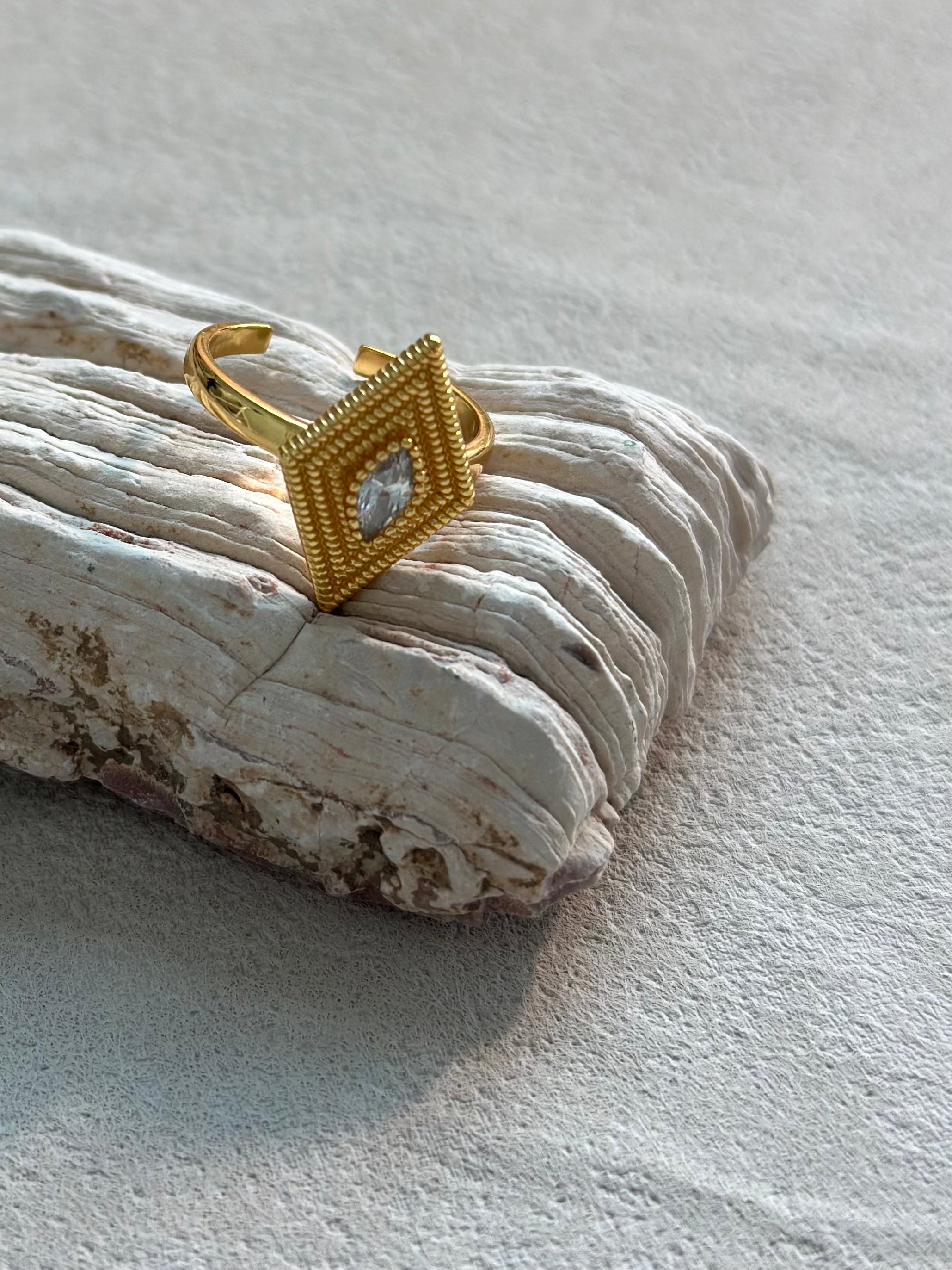 Moonlit Promise Ring