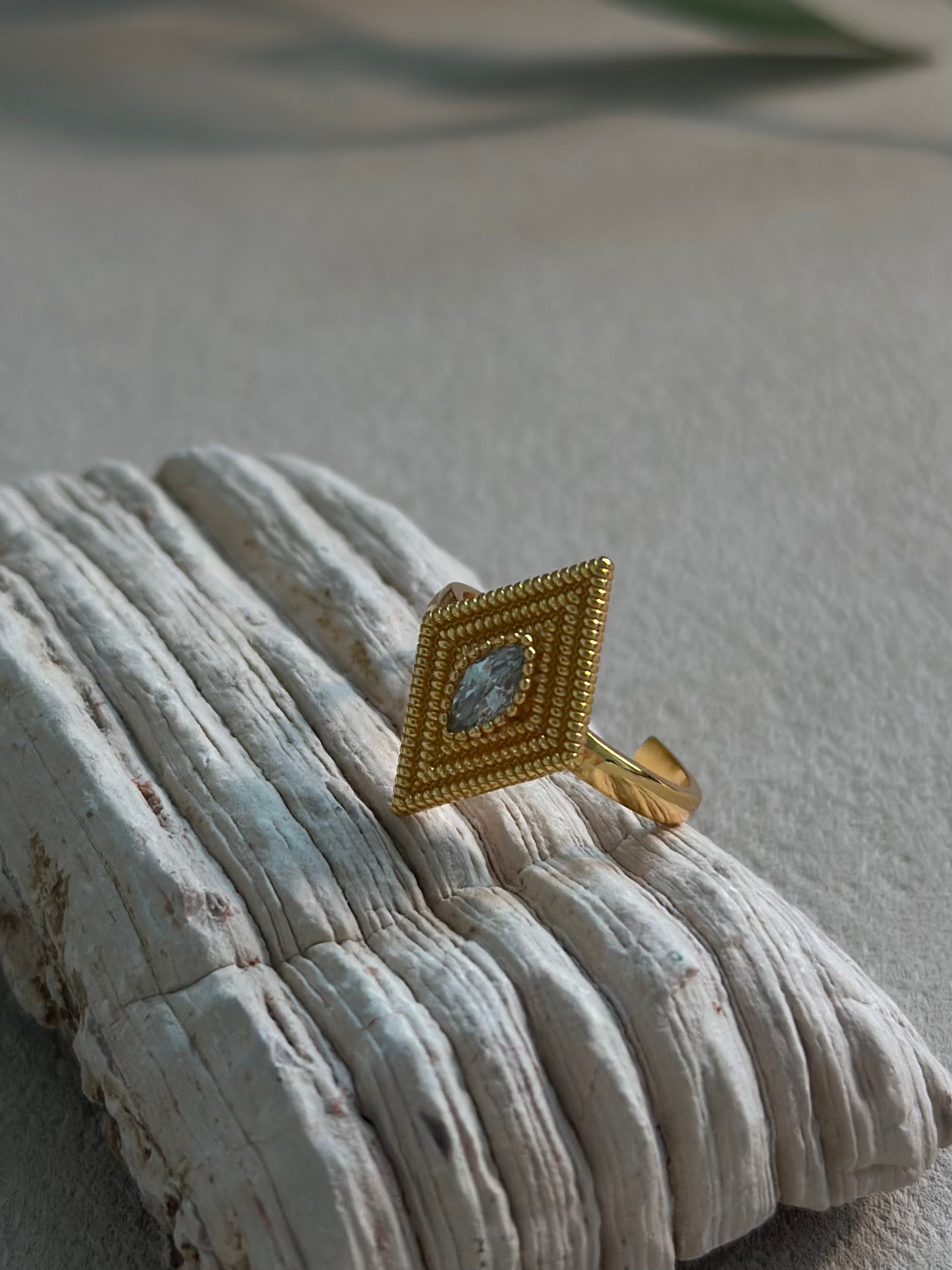 Moonlit Promise Ring