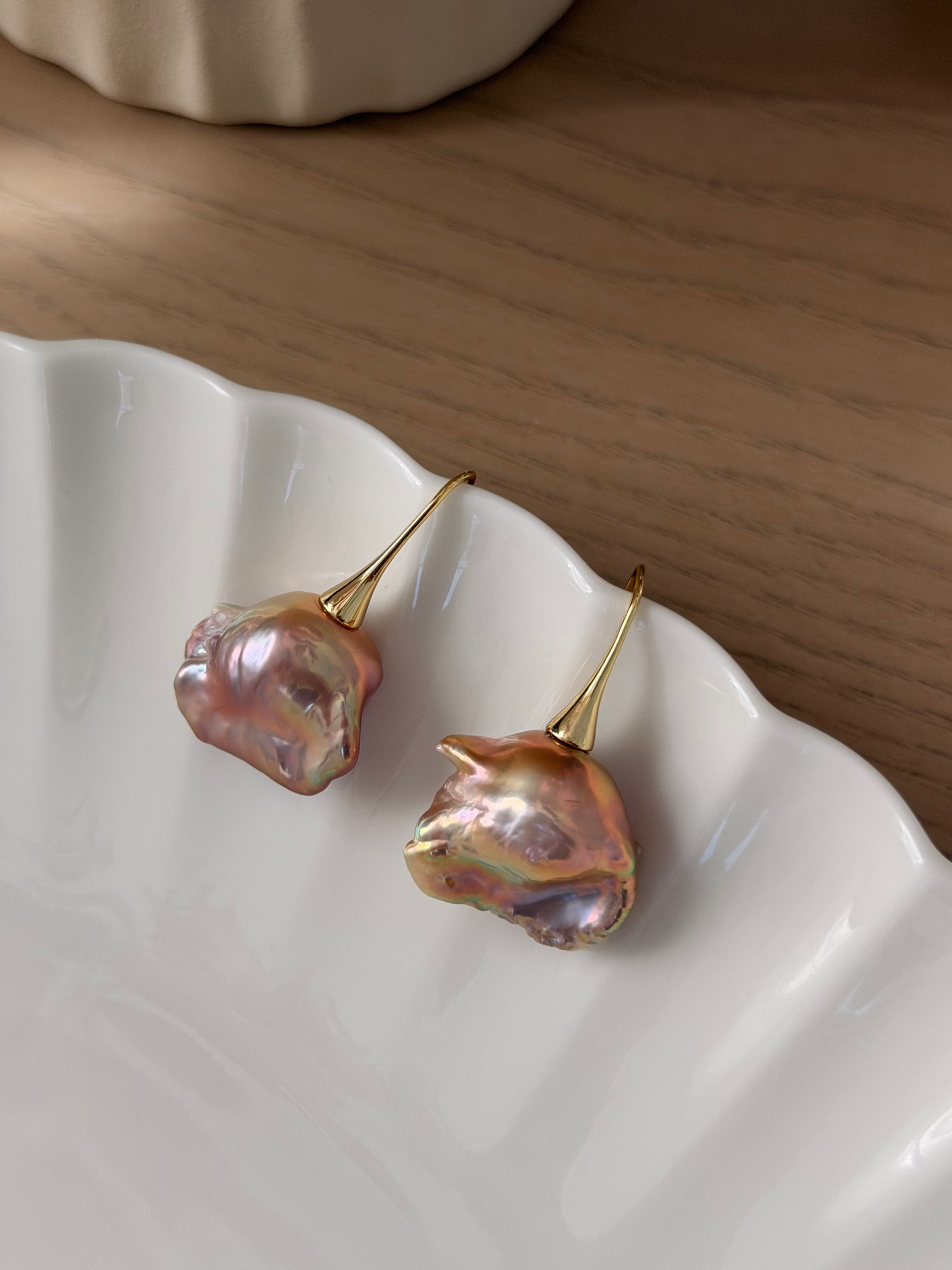 Arden Earrings - Lavender Bronze