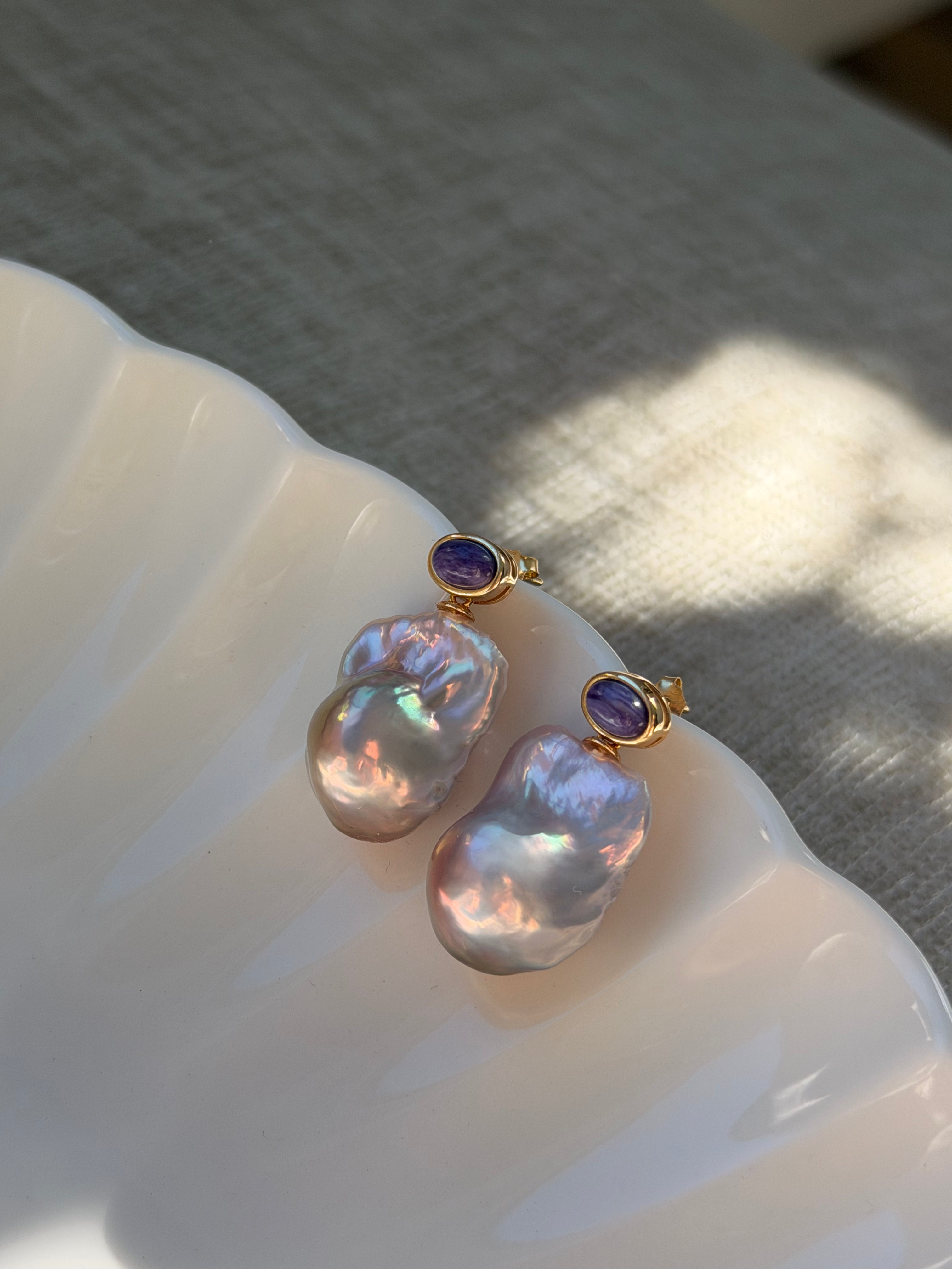 Aurora Iris Earrings