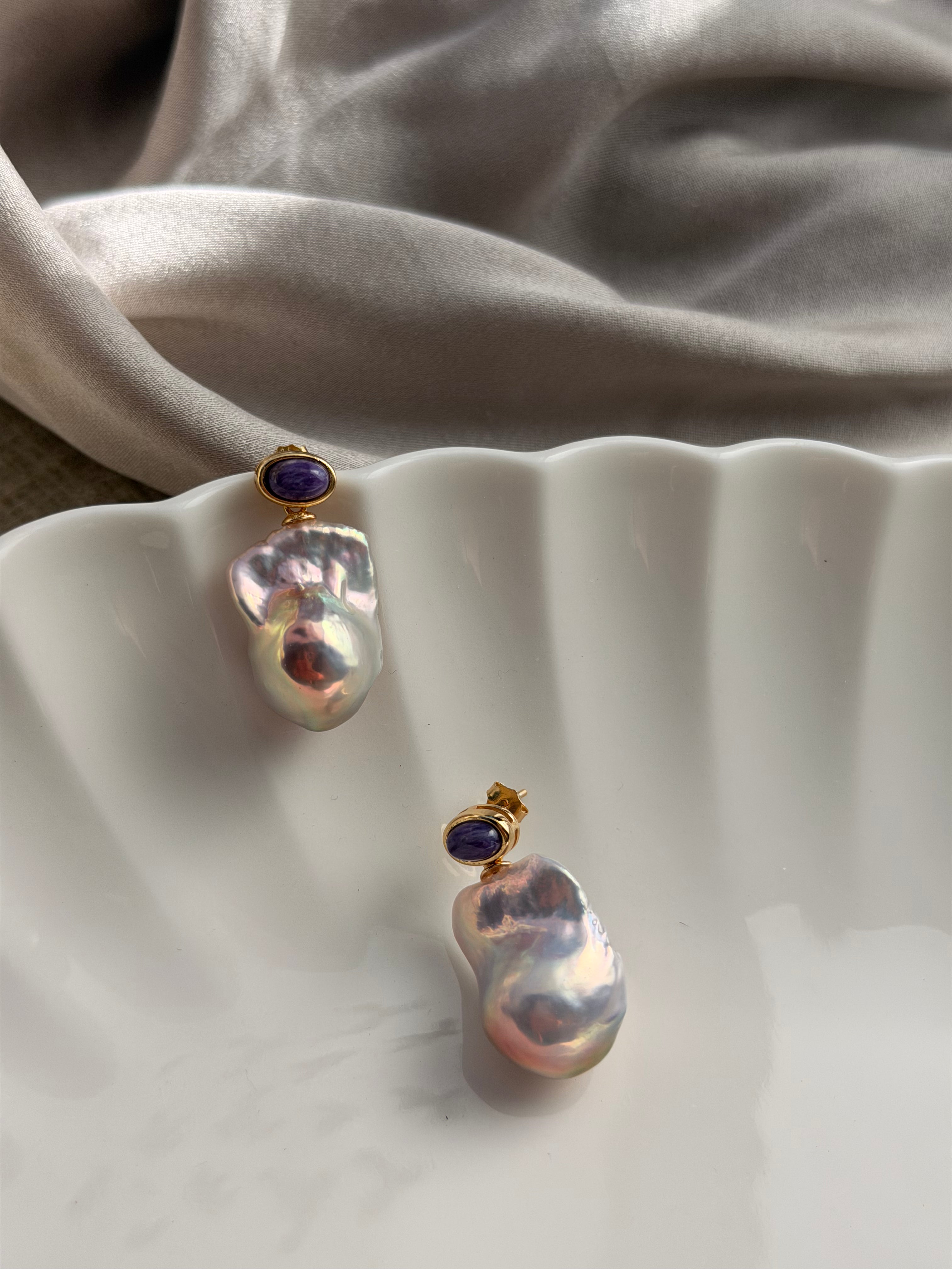 Aurora Iris Earrings