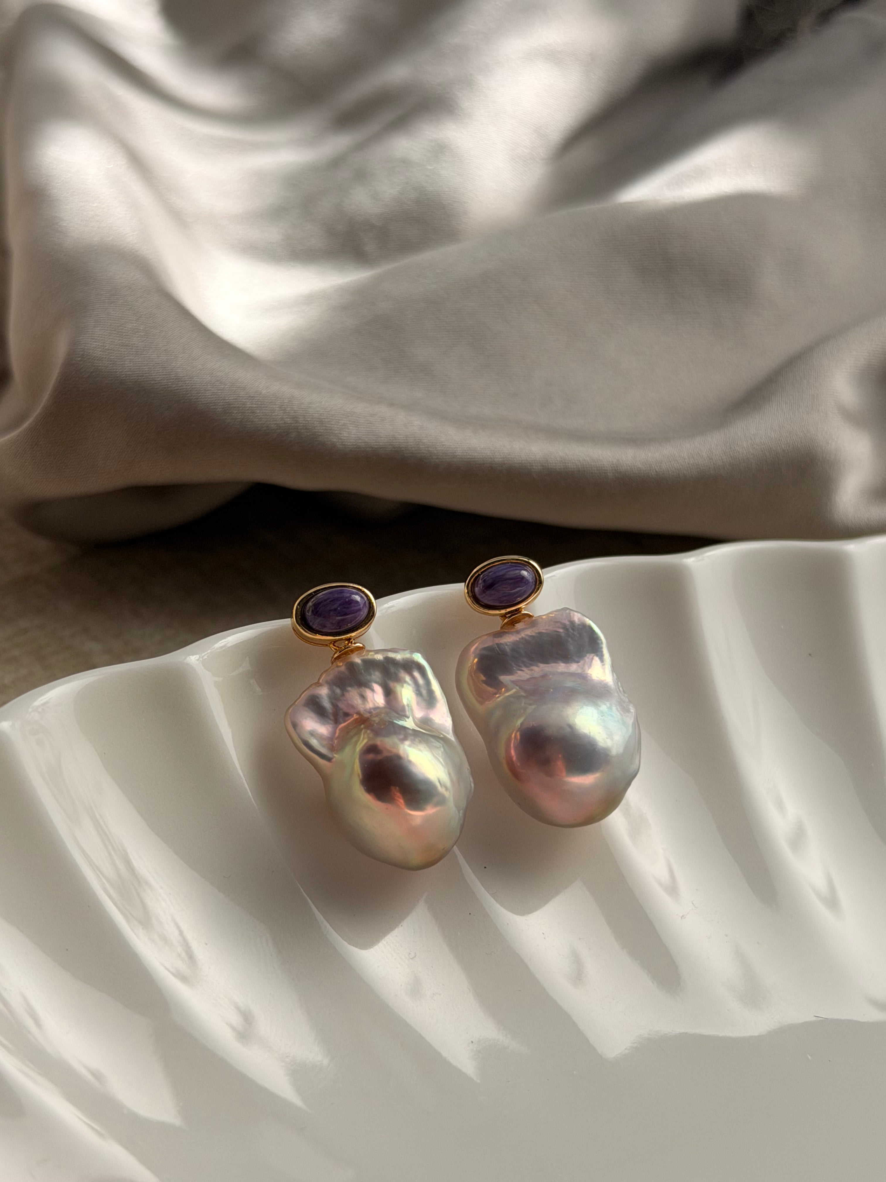Aurora Iris Earrings