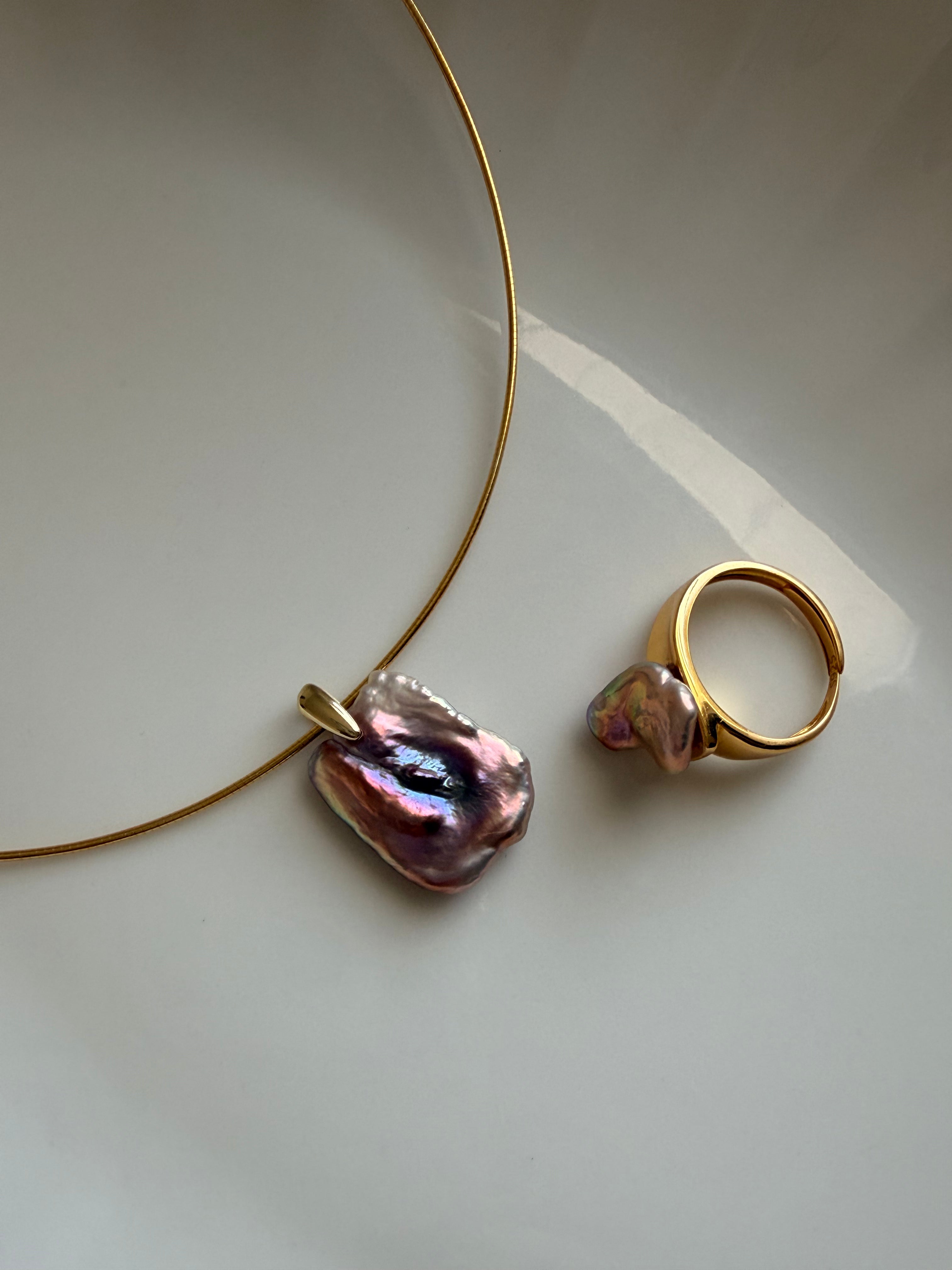Aurora Petal Necklace