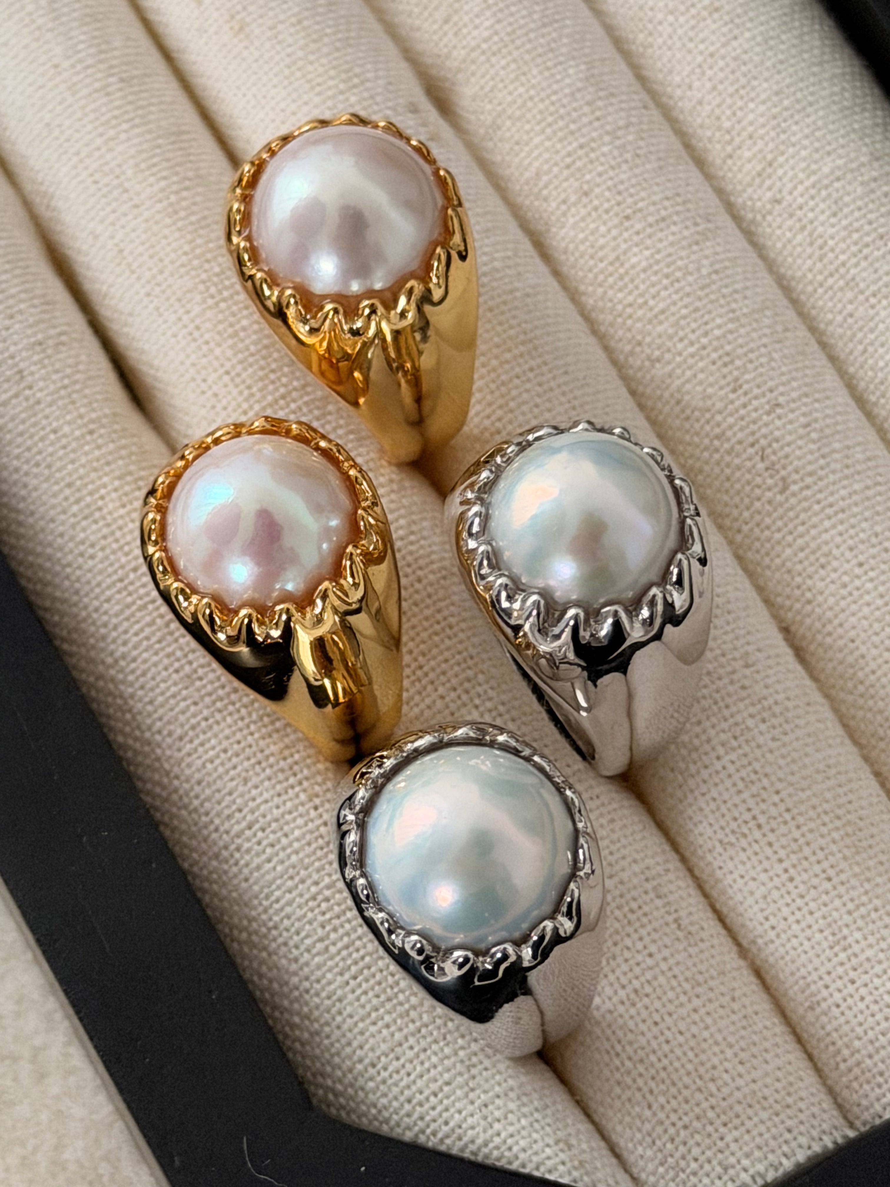 Inner Aura Mabé Ring